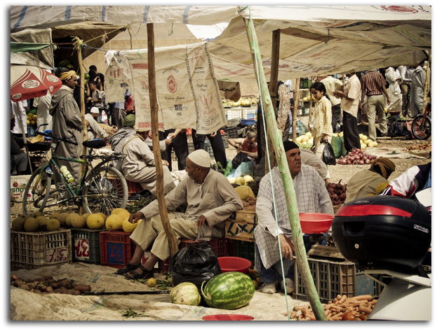 Mercado de Tinerhir, por myphotoworld