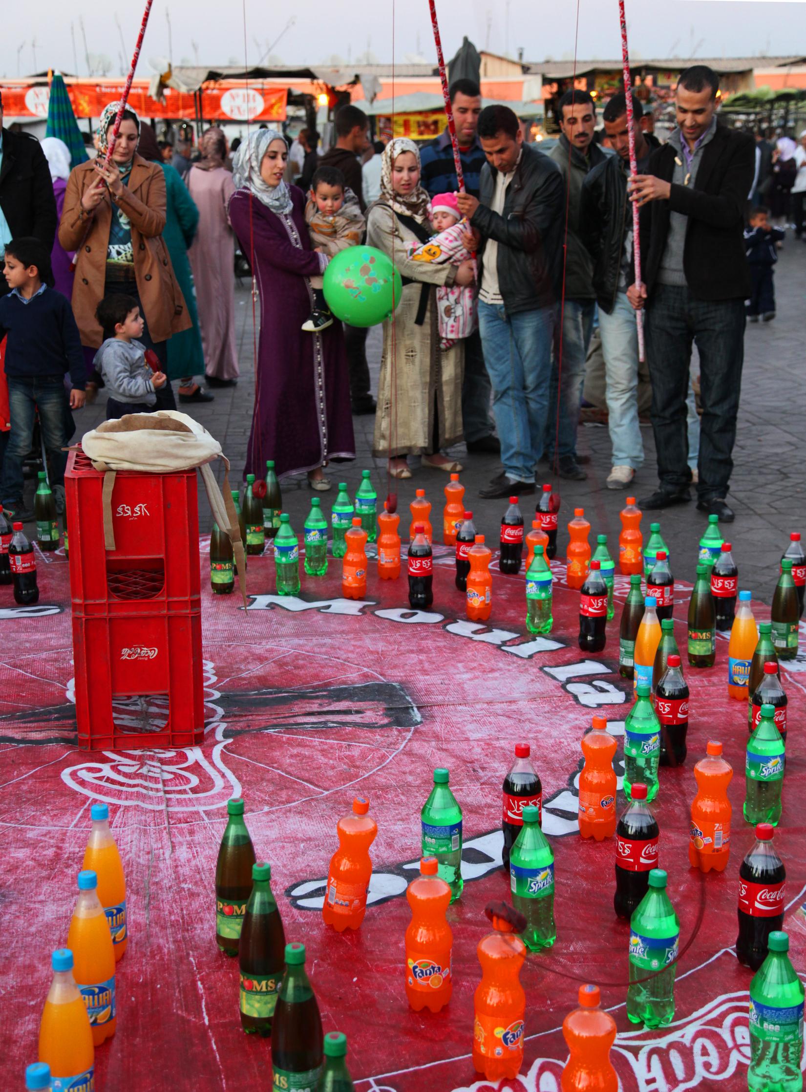 Fiesta en Jemaa elFna, por GERARD DECQ