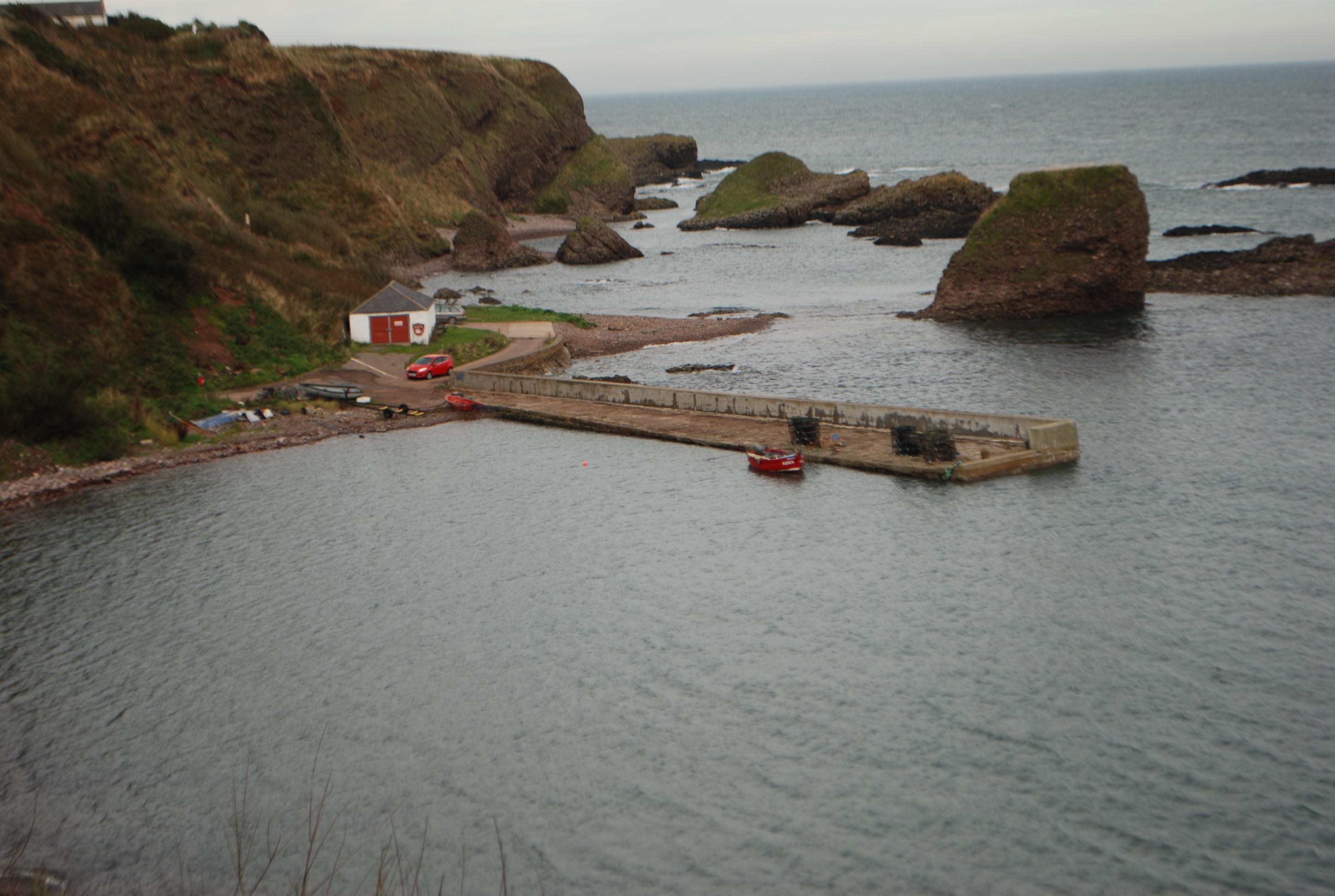 Bahía de Catterline, por eXplorador Escocés