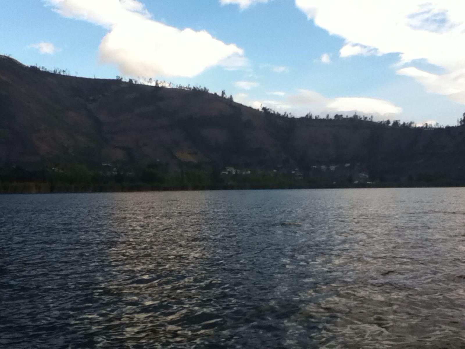 Lago Yahuarcocha, por daniel suarez vaca