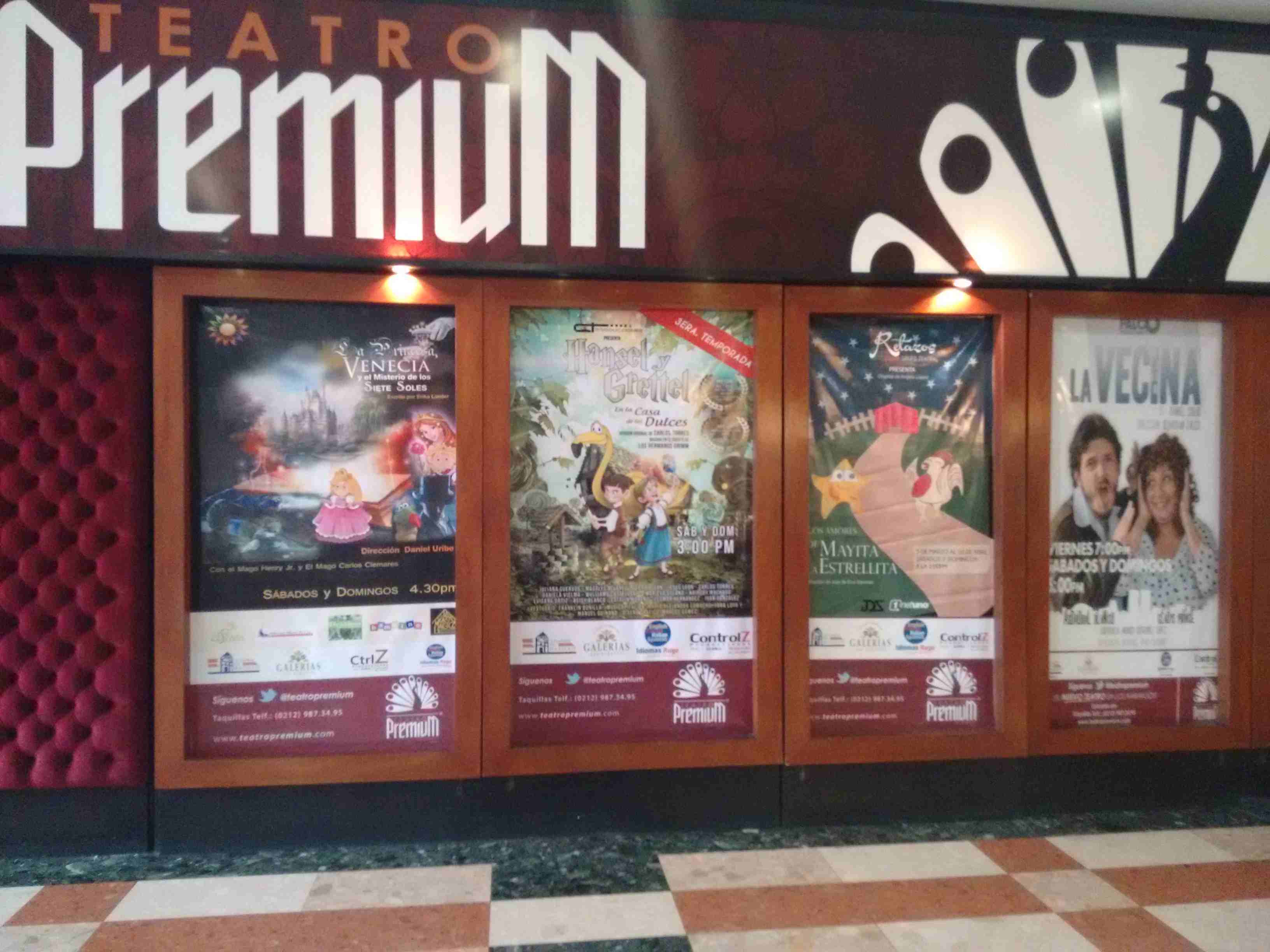 Teatro Premium, por Dagoberto Bastardo