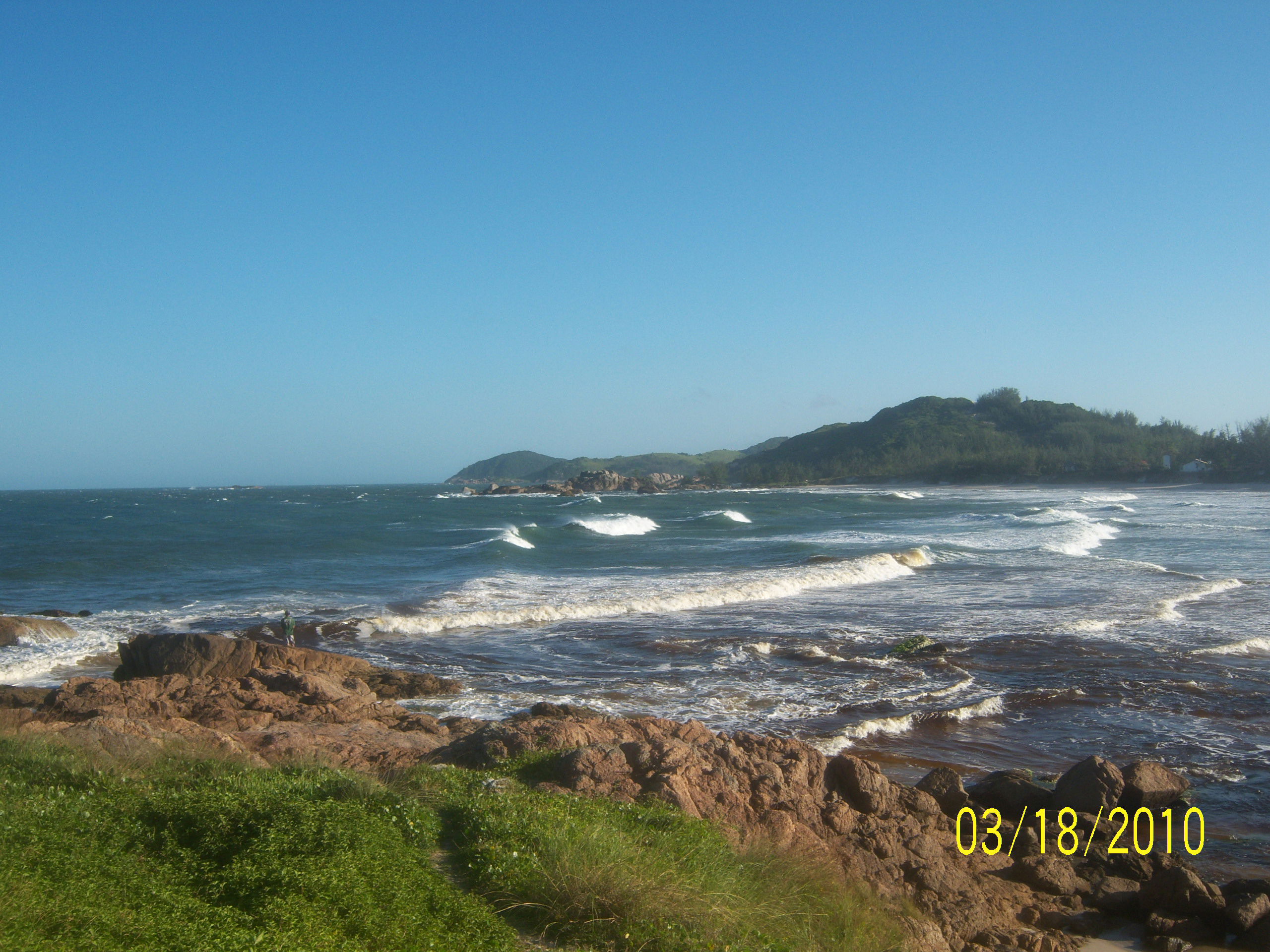 Playa de Ferrugem, por Angeles Aleman