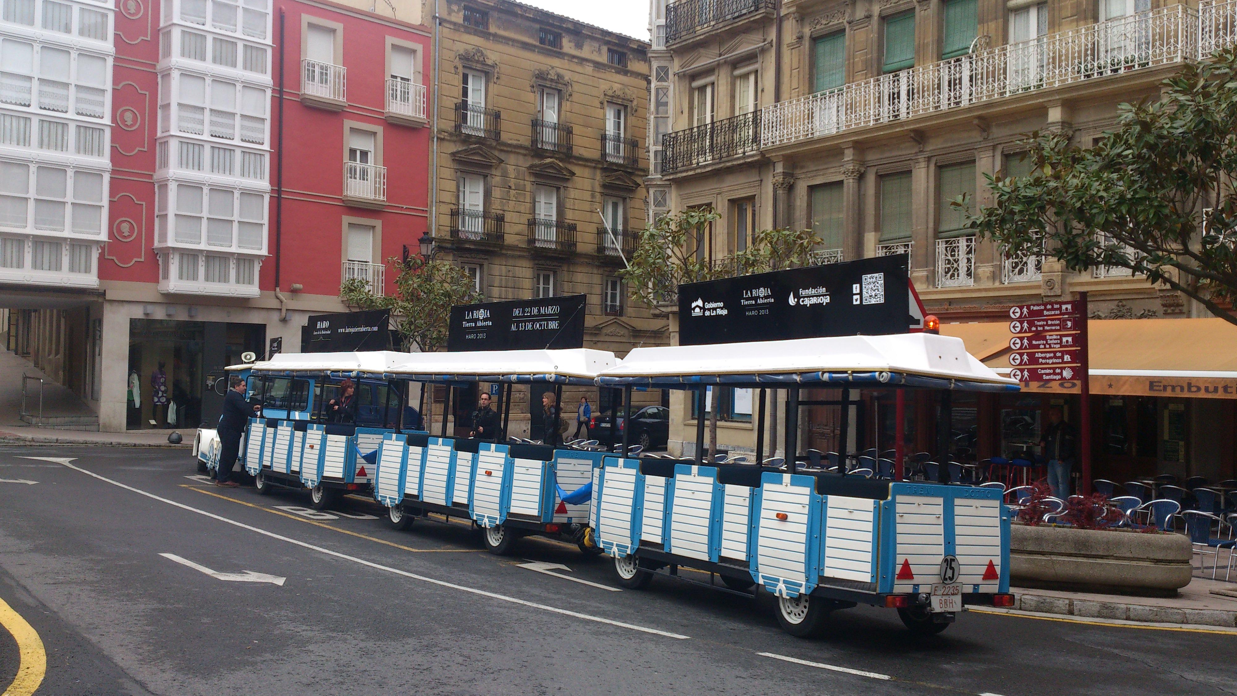 Tren turístico de Haro, por Lala