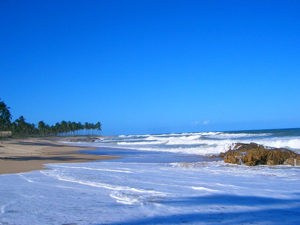 Playa de Itapuã, por Natalia Perazzo