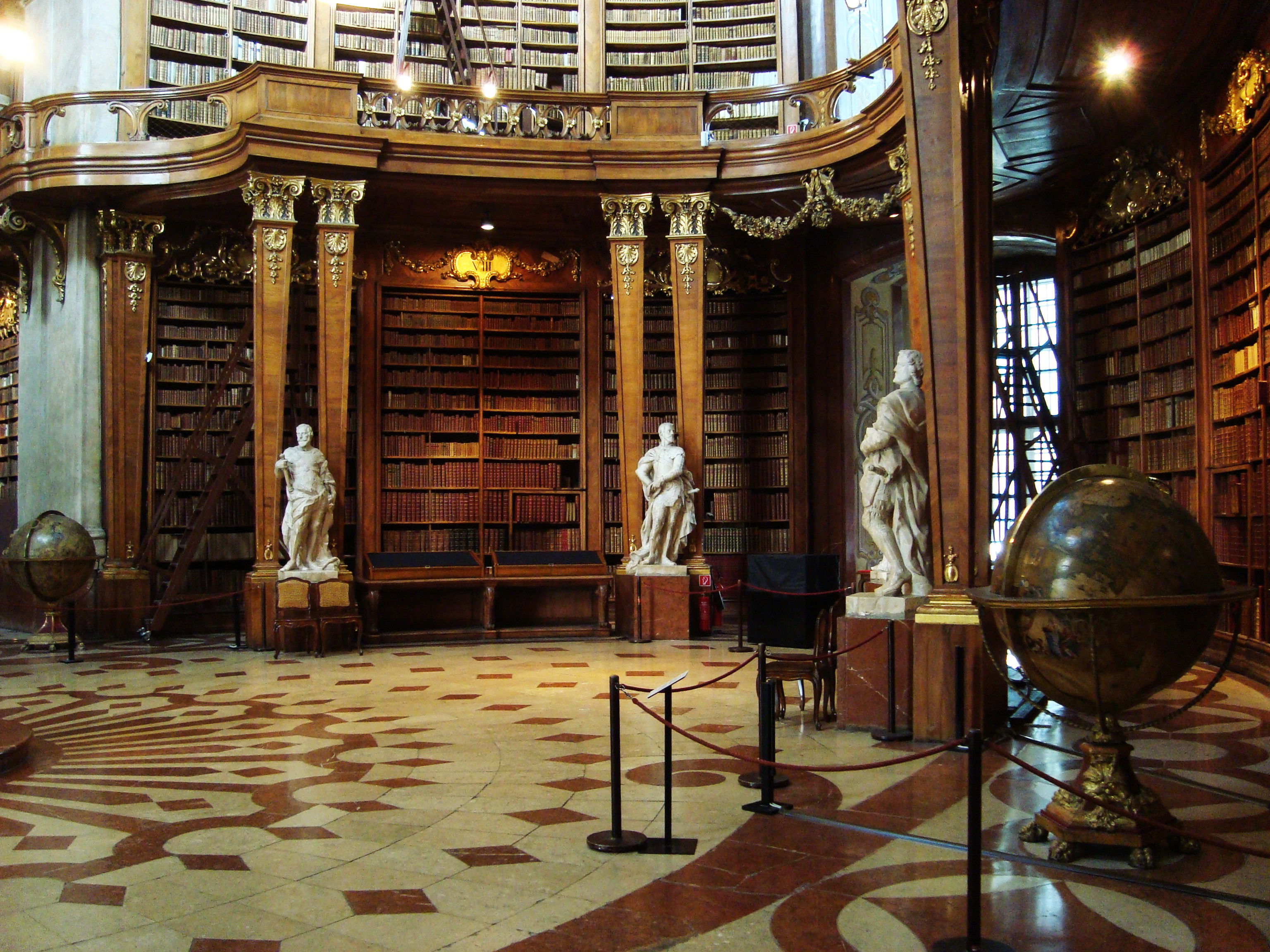 Prunksaal de la Biblioteca Nacional Austriaca, por Roberto Gonzalez