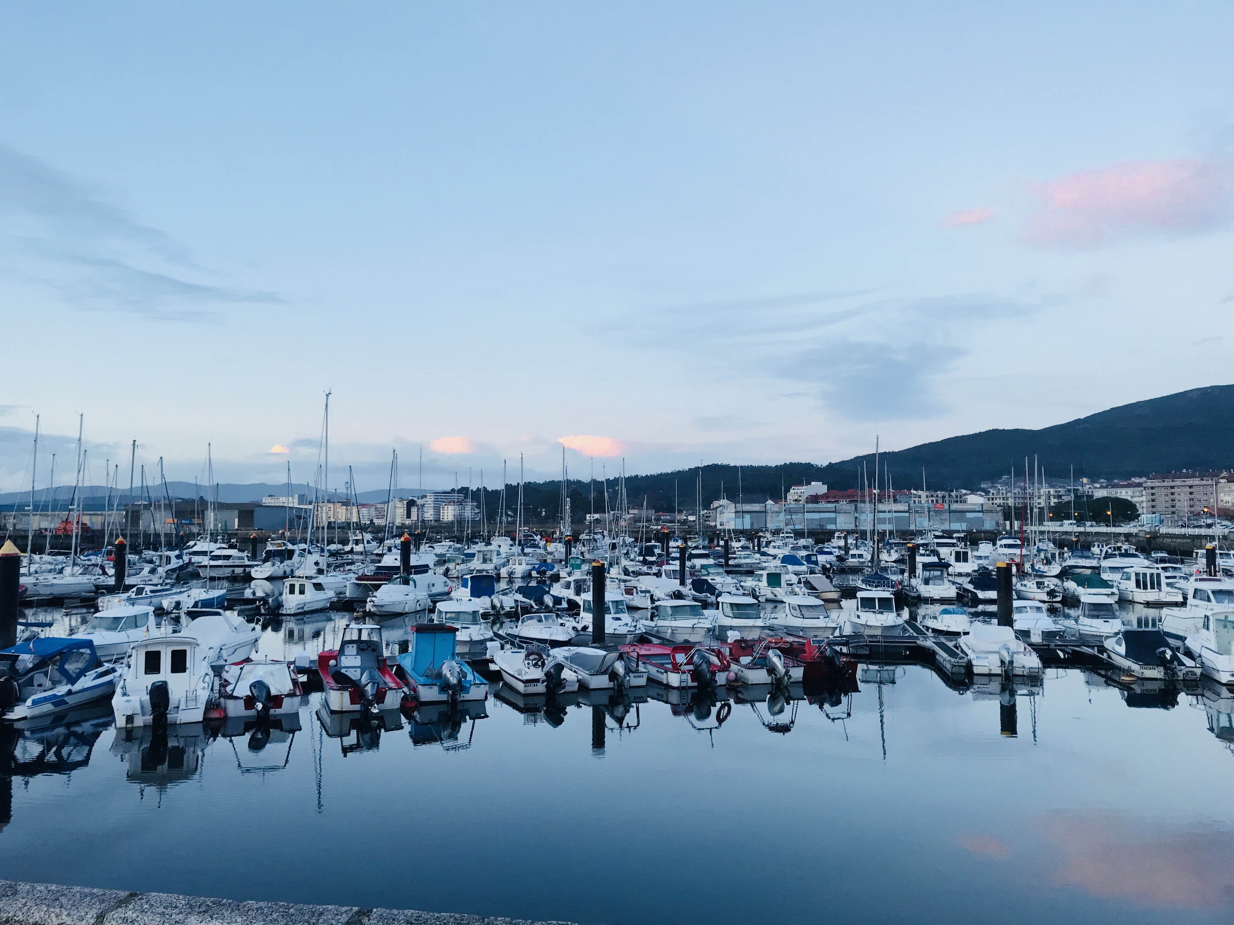 Puerto de Villagarcia de Arousa, por María Jesús Garrido
