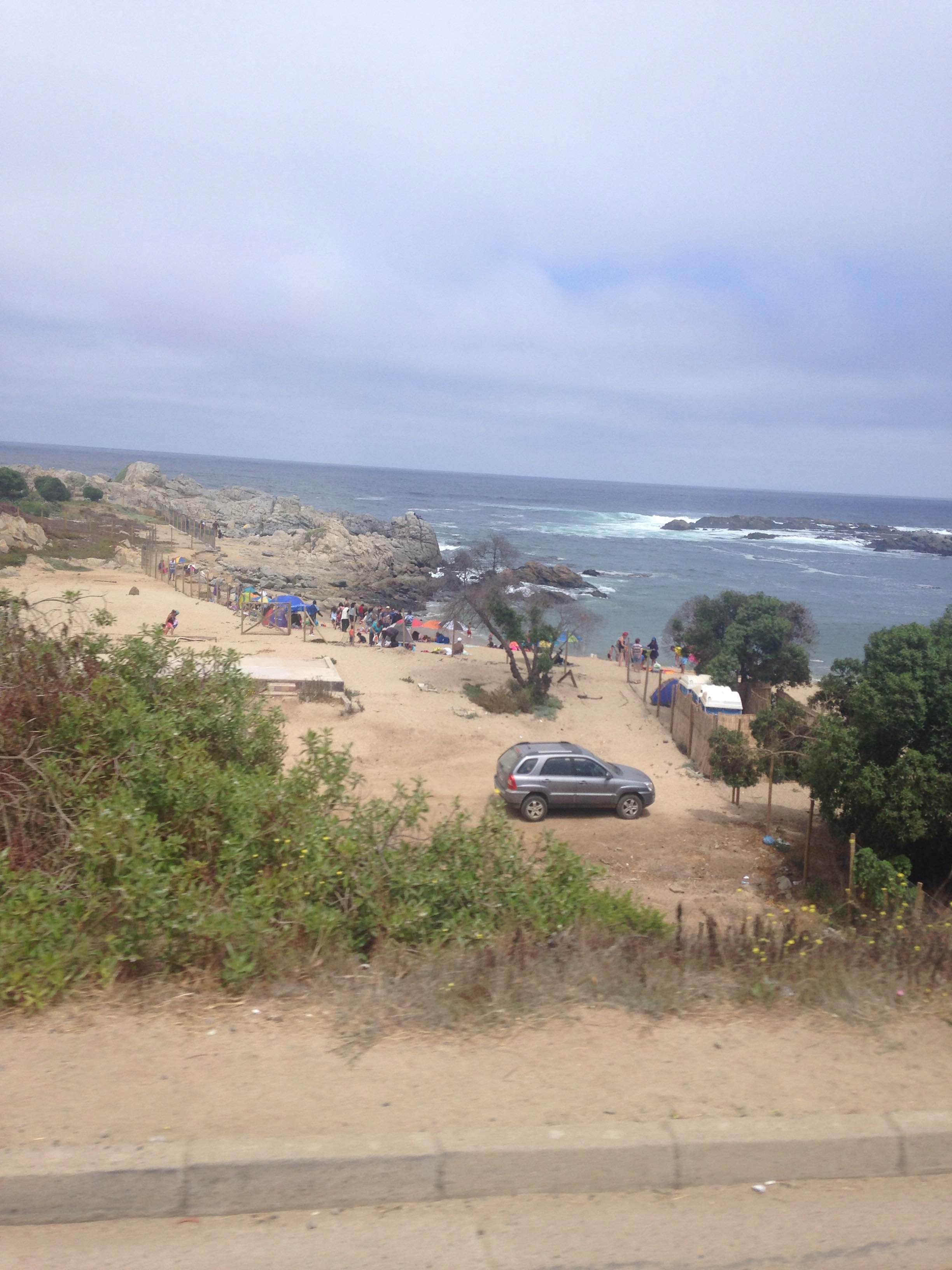 Playa de Isla Negra, por Mary Zepeda