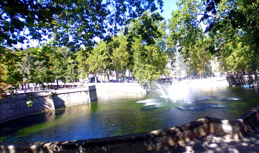 Jardins de la Fontaine, por Olivier Peyre