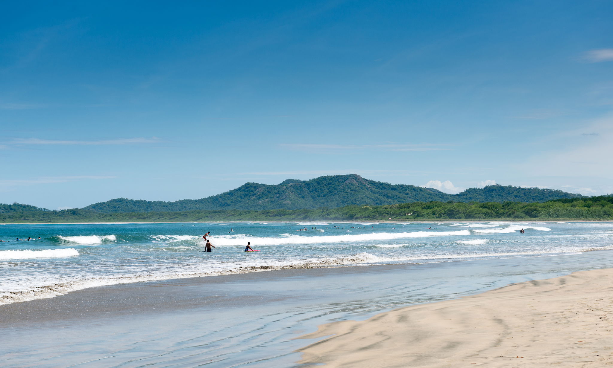 Playa de Tamarindo, por Ignacio Izquierdo