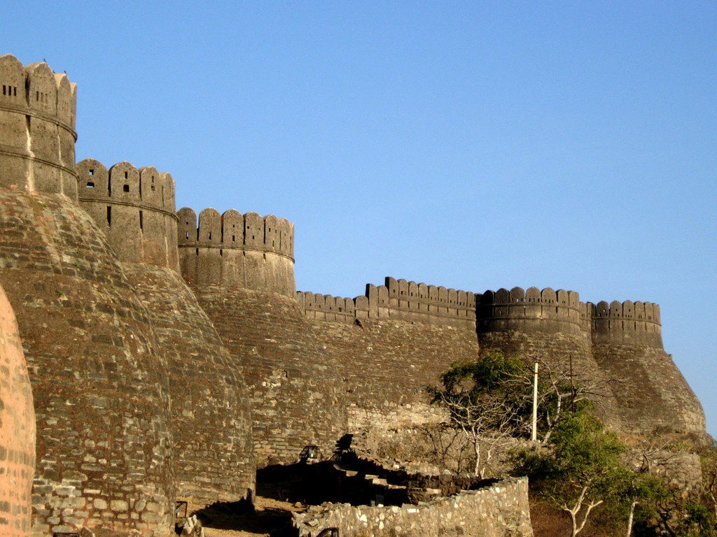 Fortaleza Kumbhalgarh, por patrick