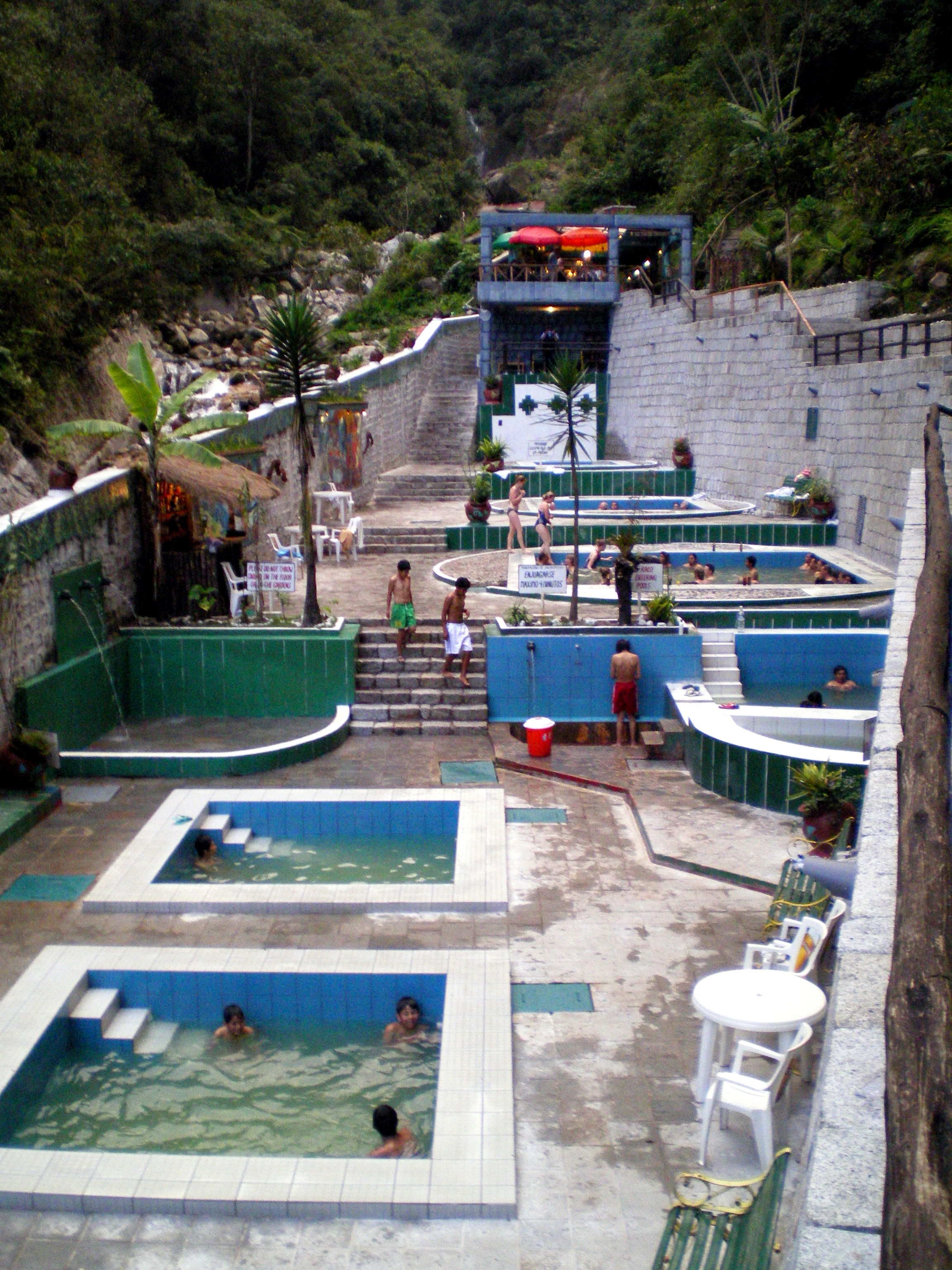 Baños Termales de Aguas Calientes, por Yola
