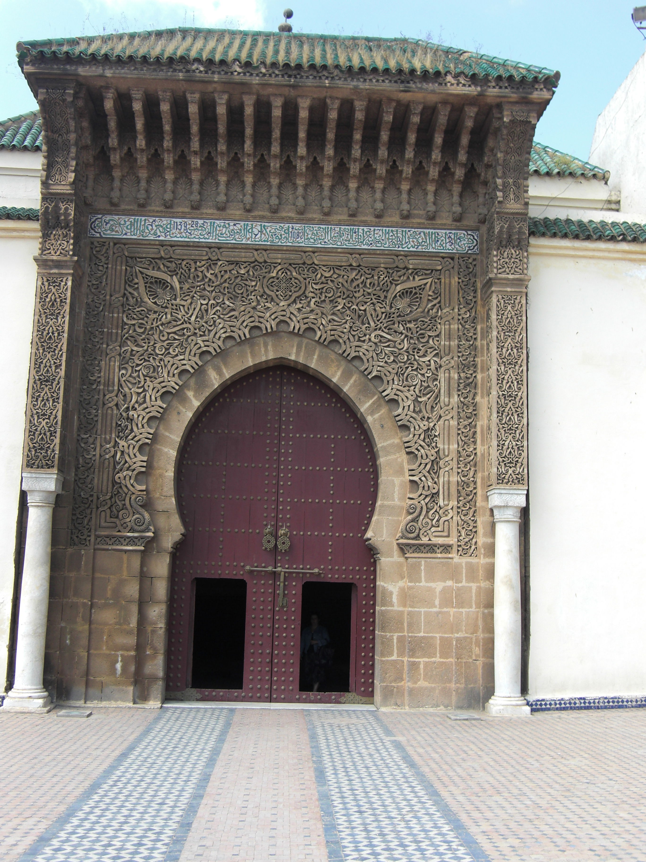 Mausoleo de Moulay Ismail, por su mapamundi