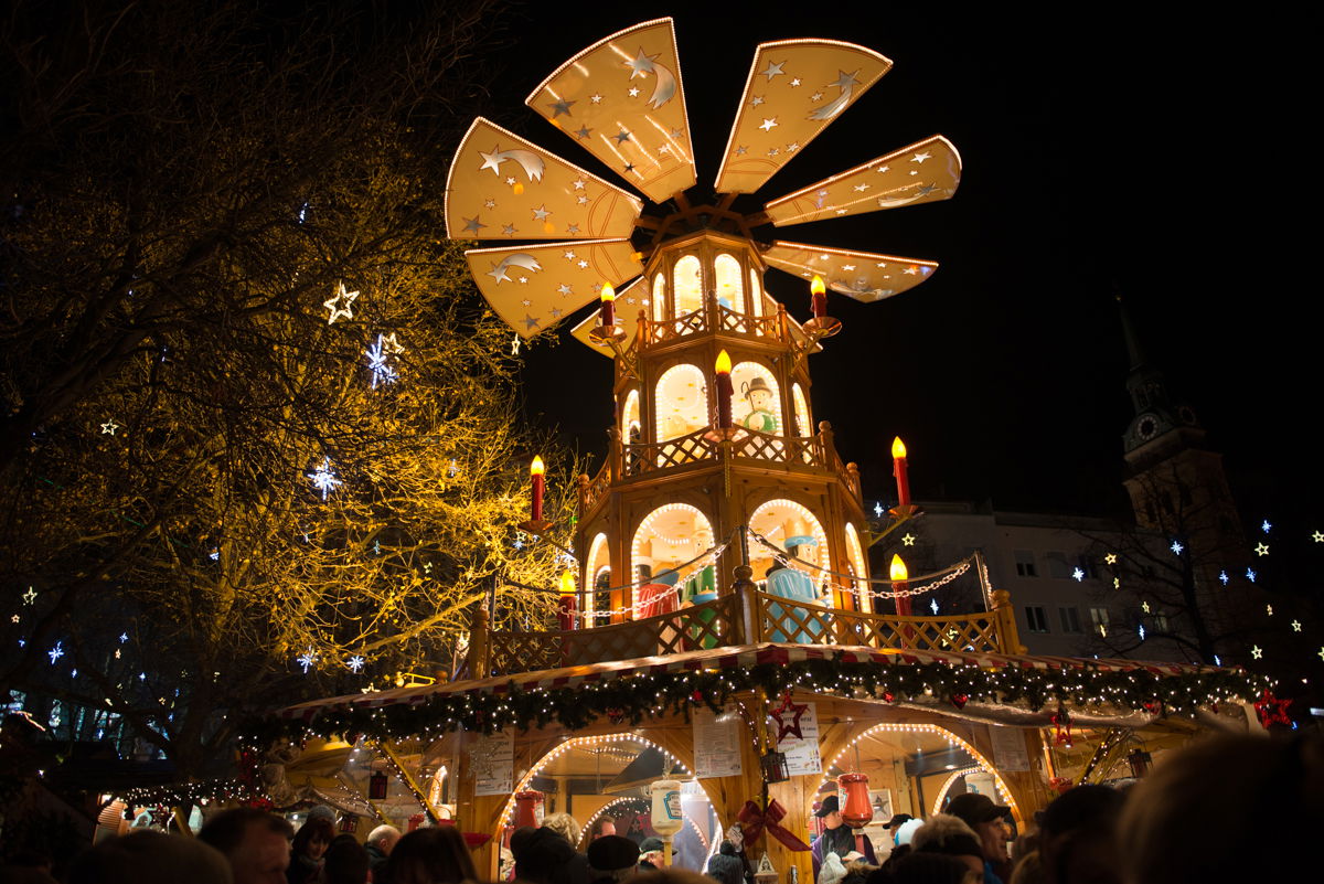 Mercado de Navidad, por Ignacio Izquierdo