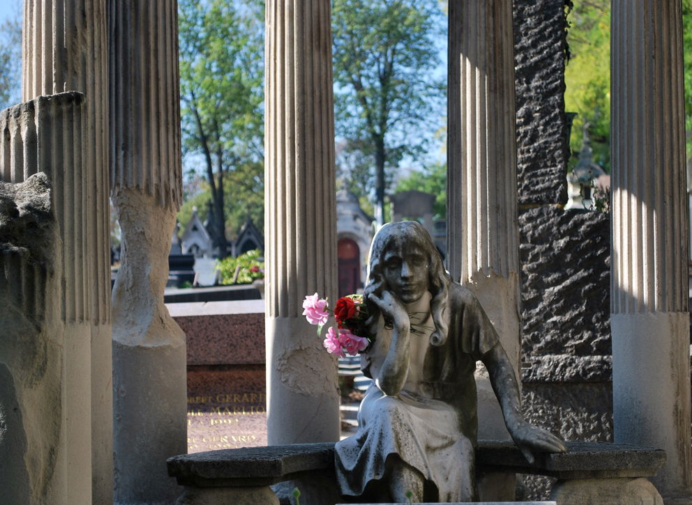 Cementerio del Père-Lachaise, por Jocelyne Fonlupt
