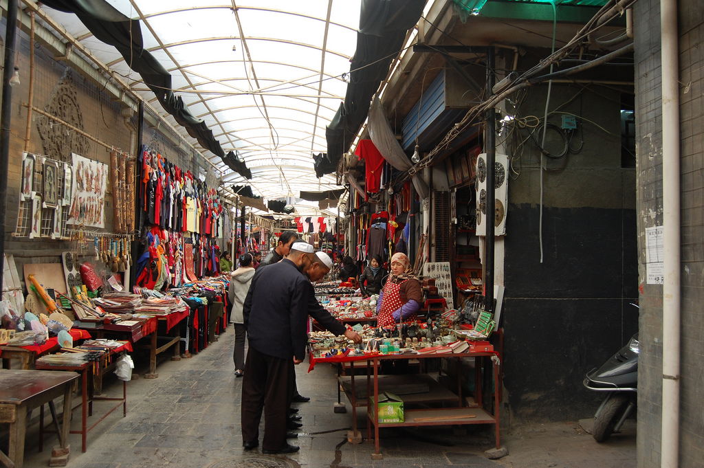 El barrio musulmán de Xi'an, por David Esteban
