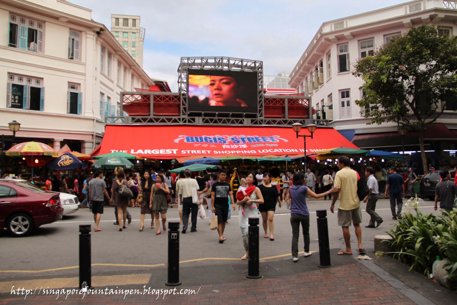 Mercado de Bugis Street, por Javier Cruz