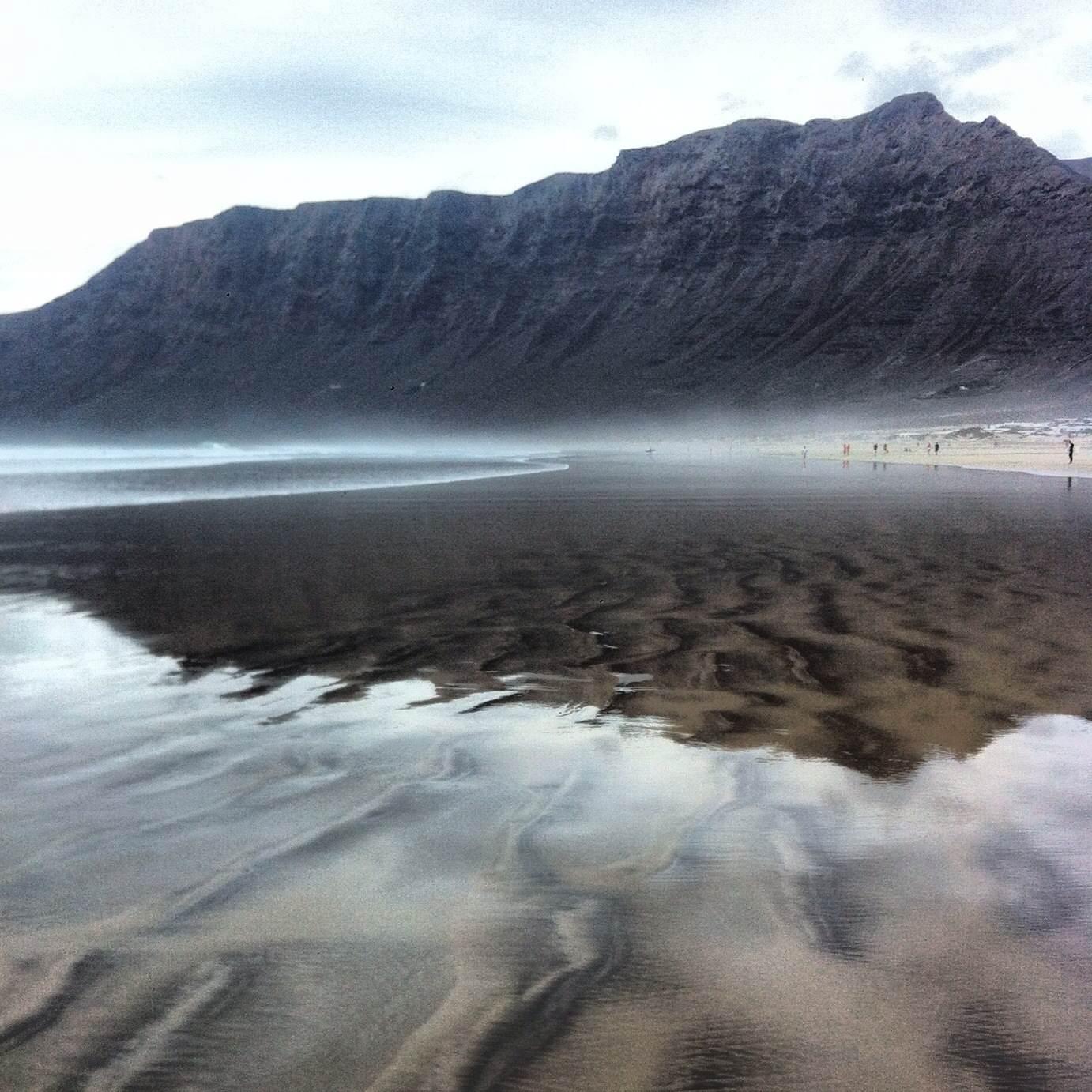 Caleta de Famara, por Barbie