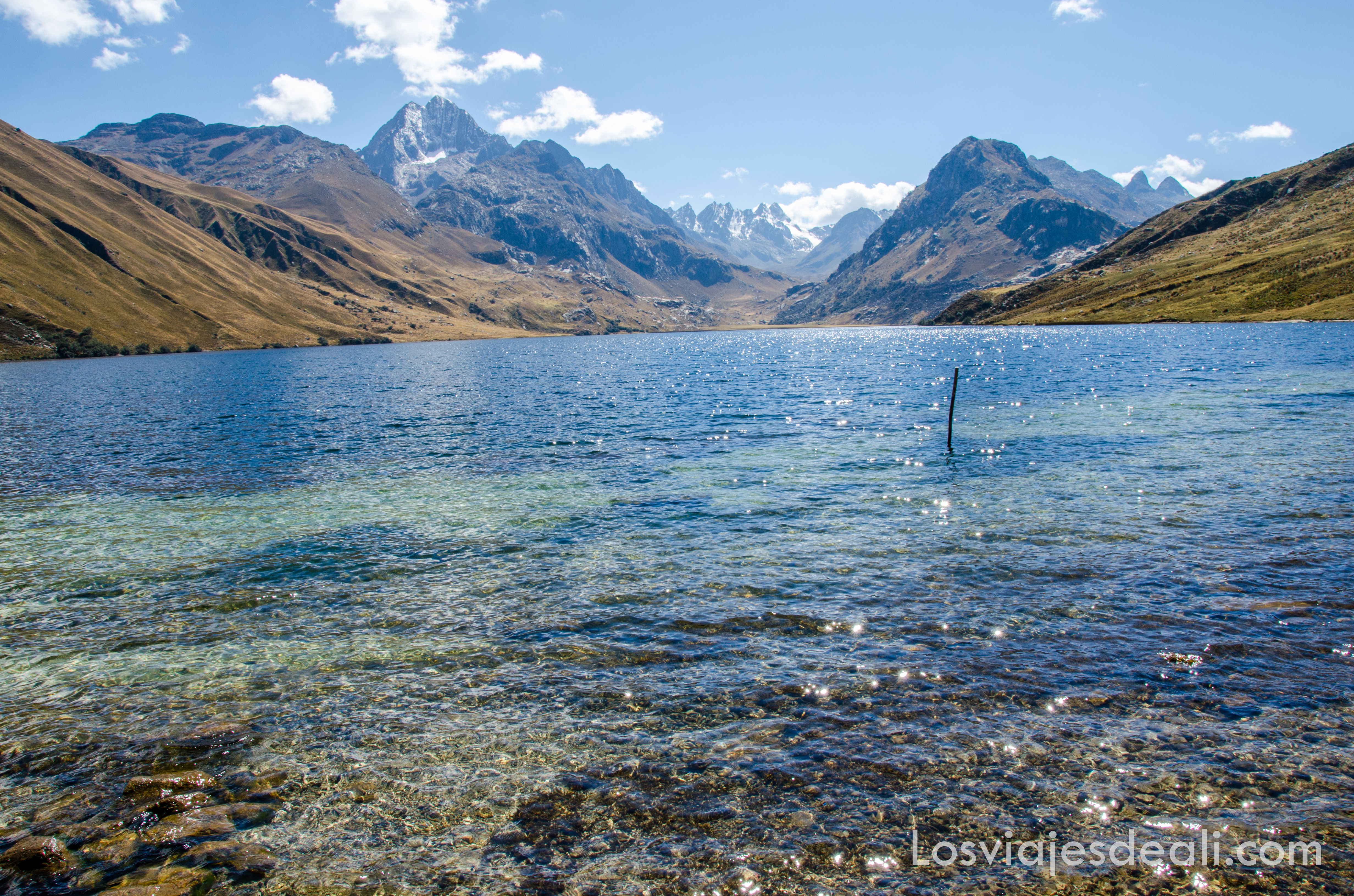 Laguna de Querococha, por Alicia Ortego