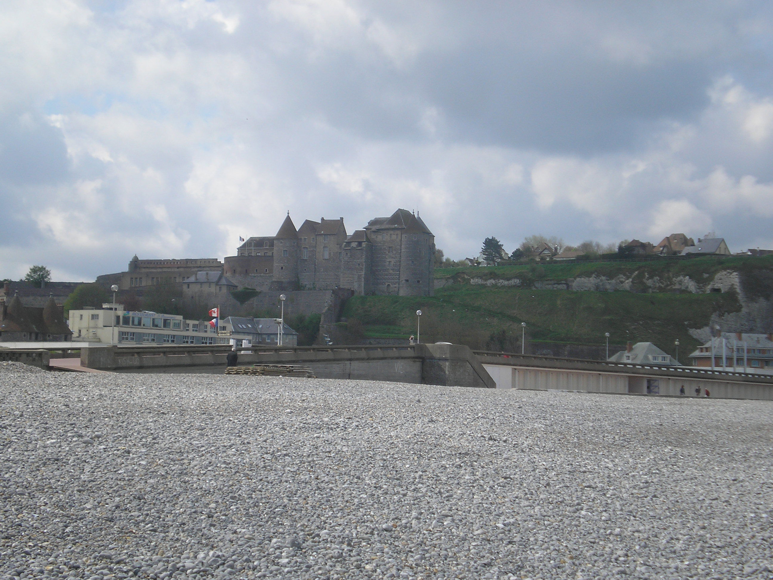 El castillo museo de Dieppe, Dieppe, Francia, por Coline