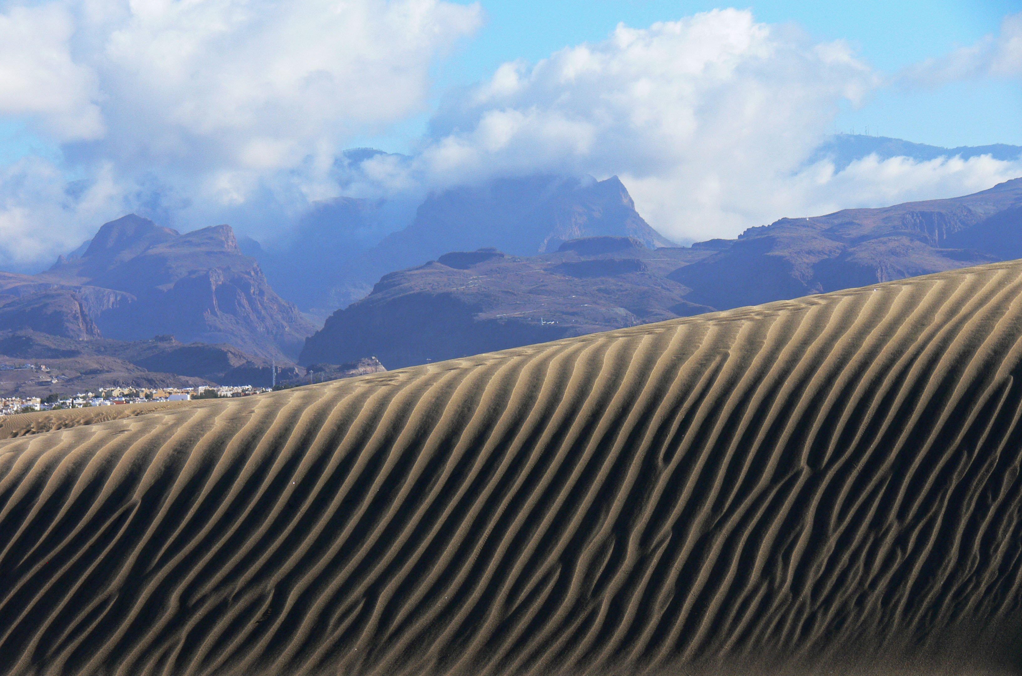 Las dunas de Maspalomas, por Arturo Mencía