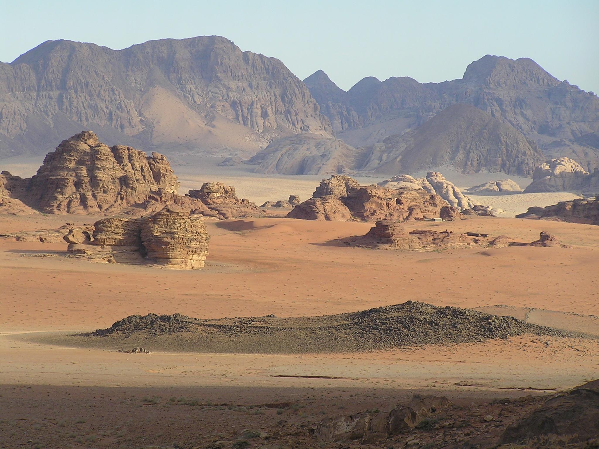 Desierto de Wadi Rum, por Lucia Medina