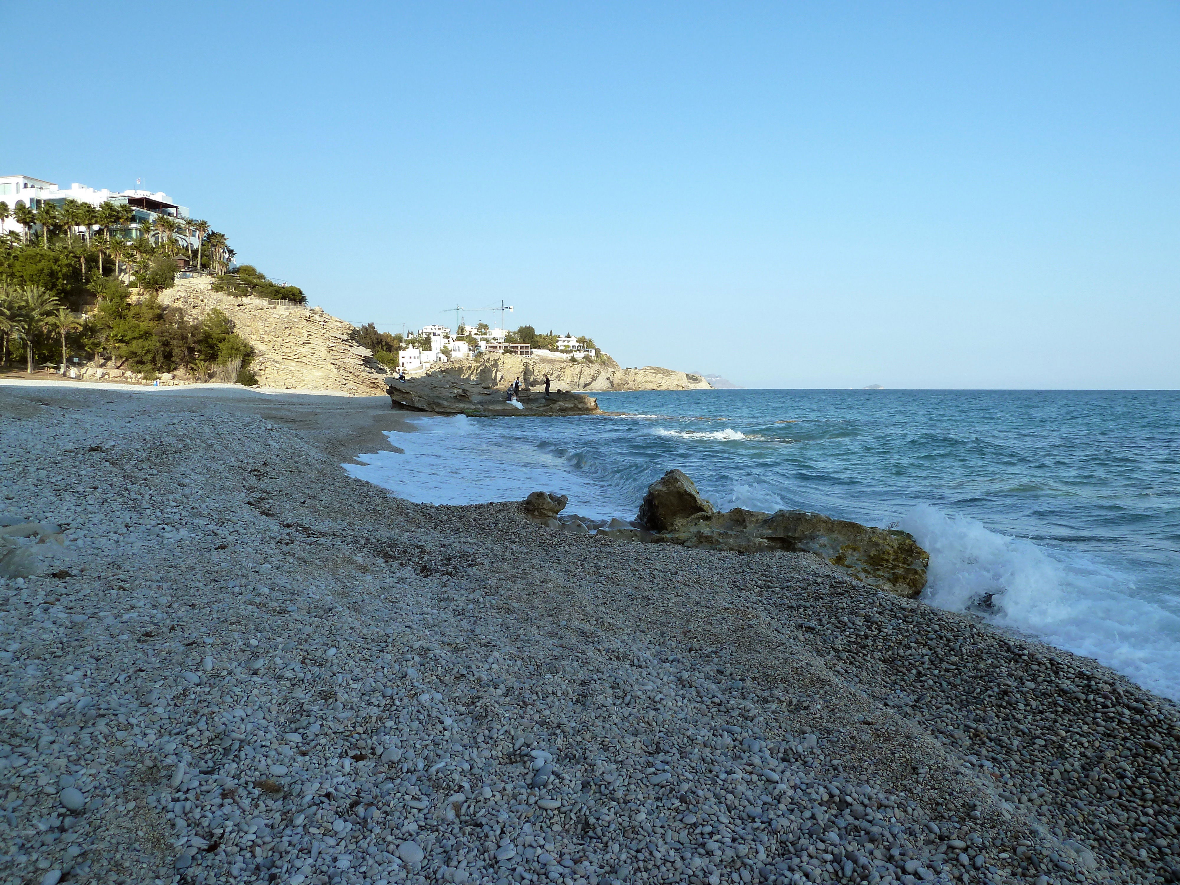 Playa La Caleta, por Alicia Ortego