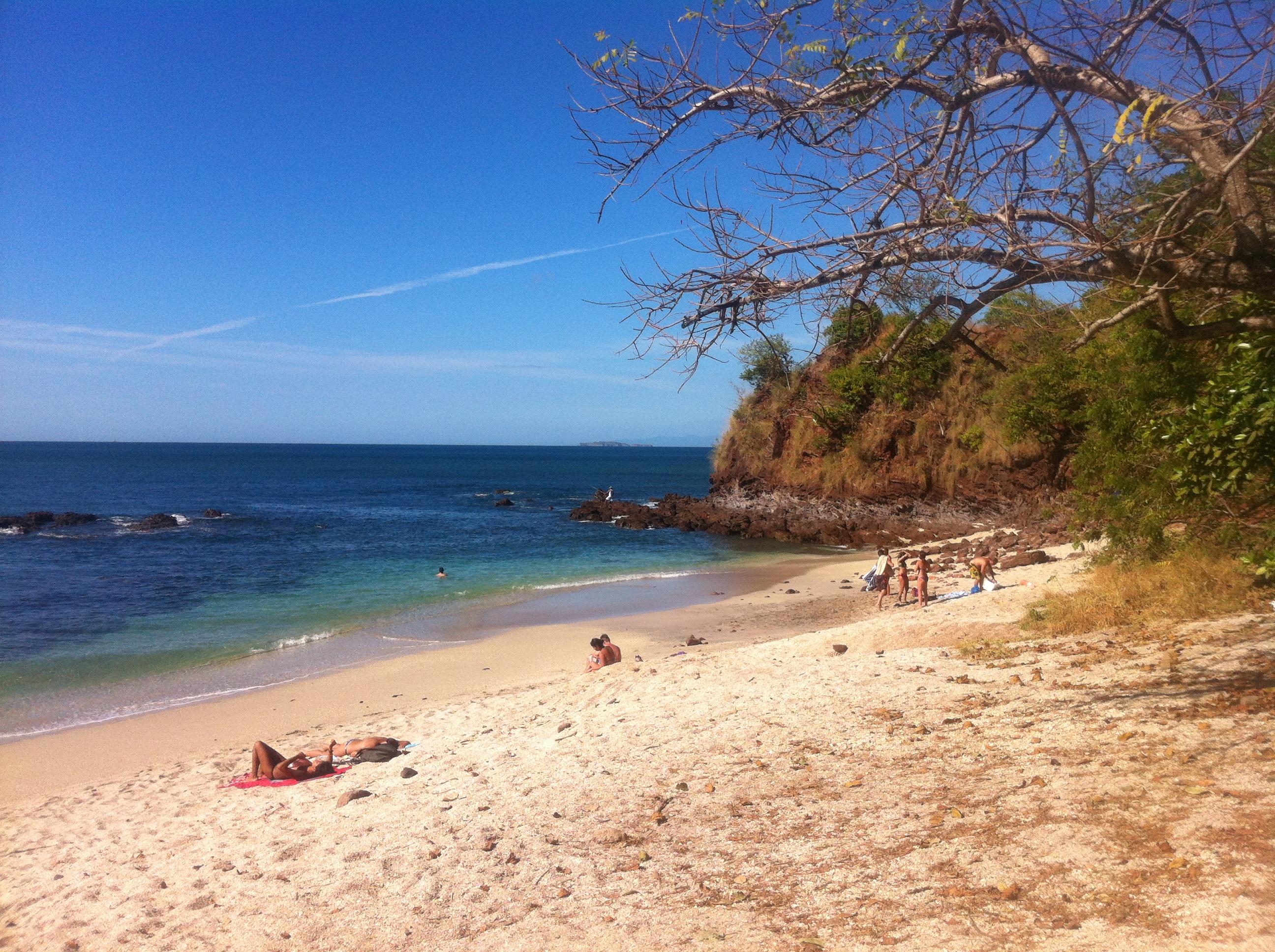 Playa Conchal, por Cristina Amador