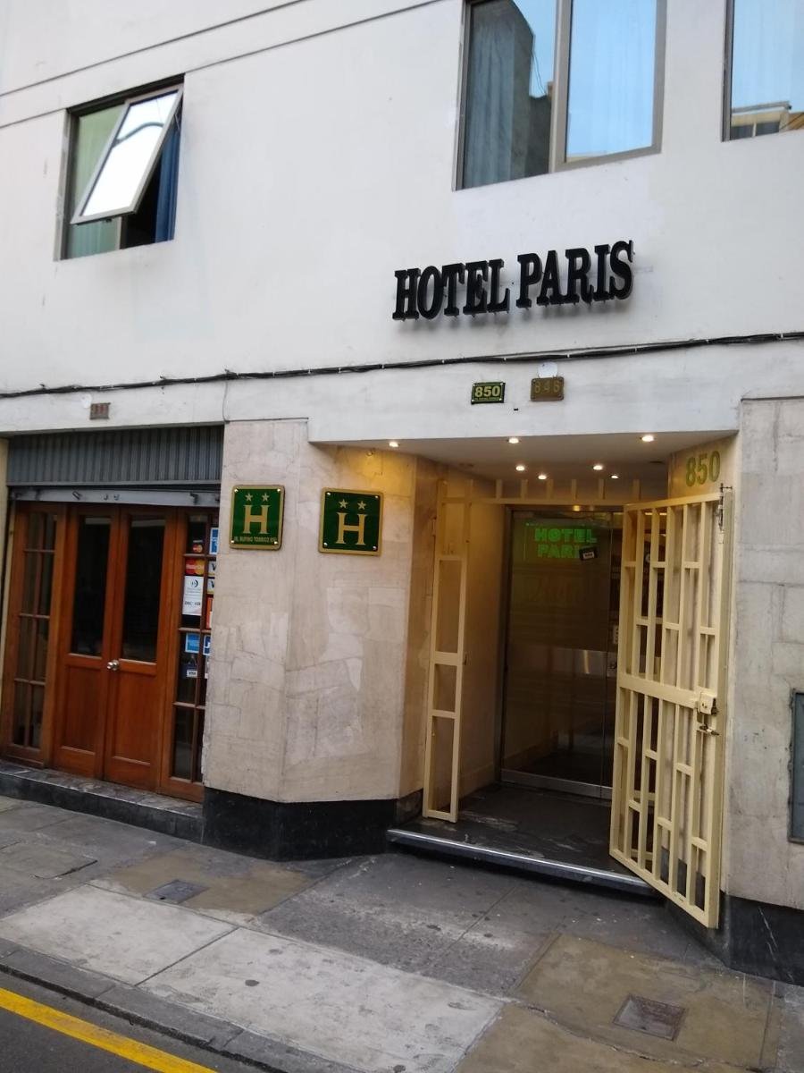 <p>Hotel Paris Lima</p>
