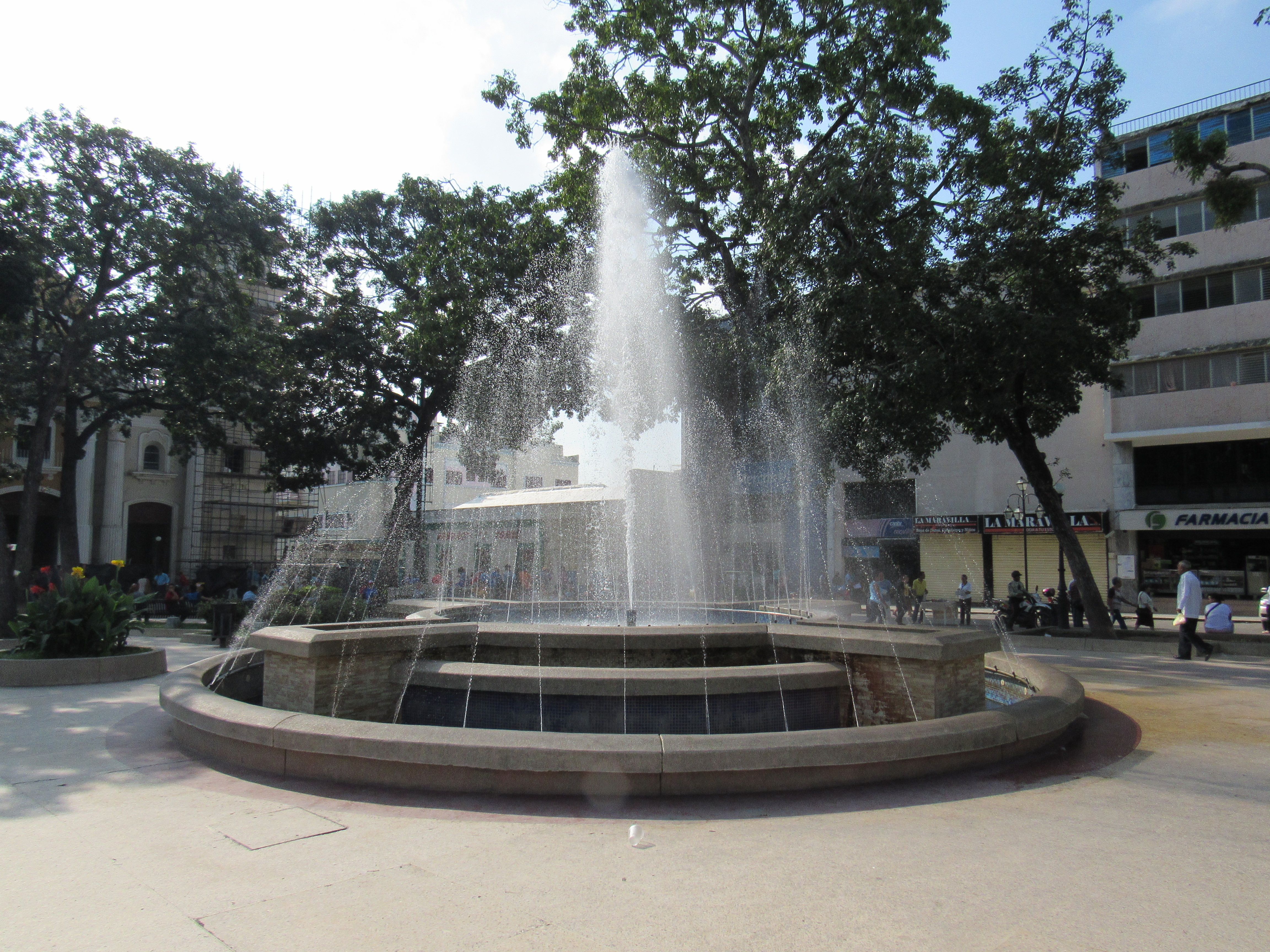 Plaza Bolívar, por Gabriel Mata Guzmán