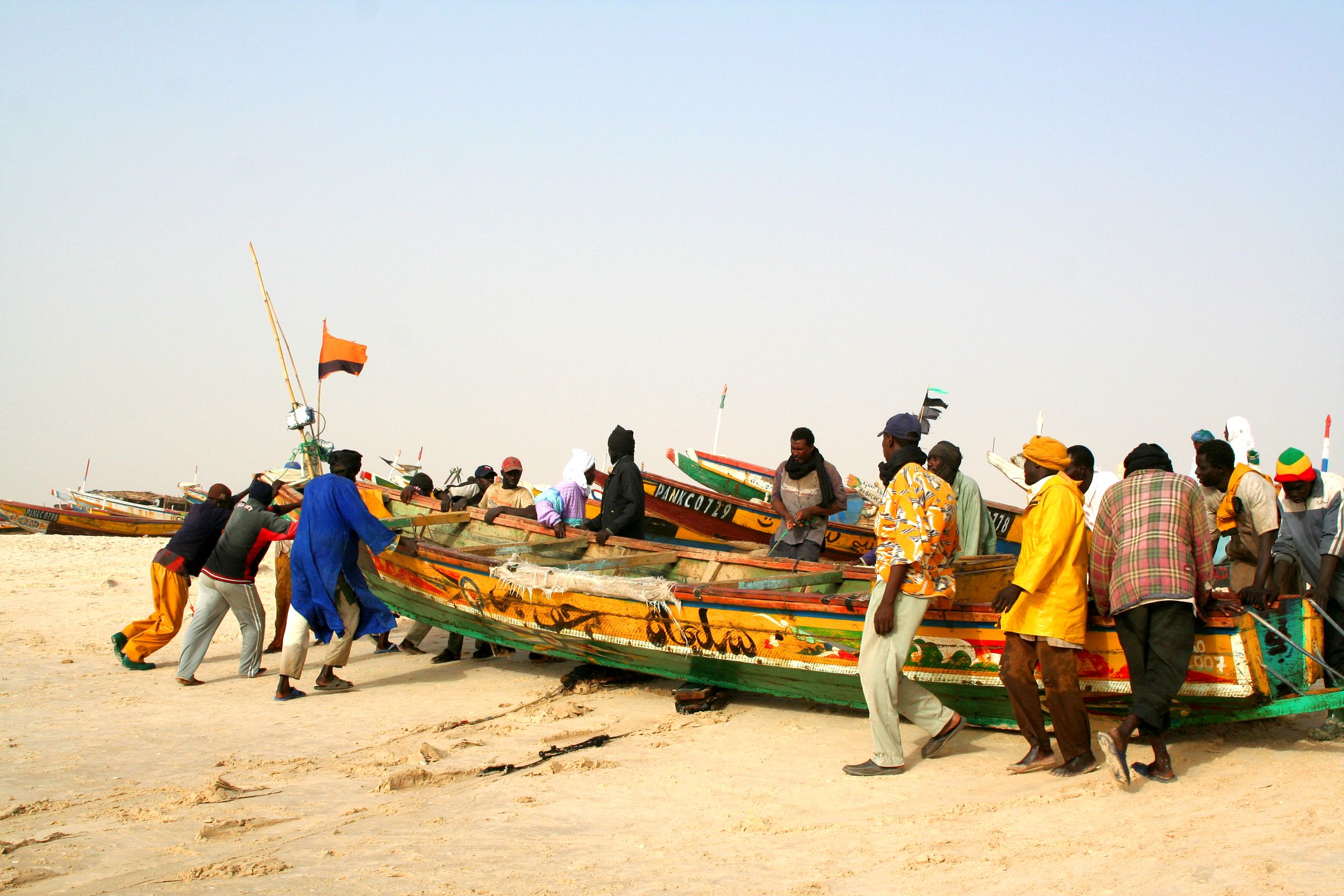 Marché aux Poissons de Nouakchott, por GERARD DECQ