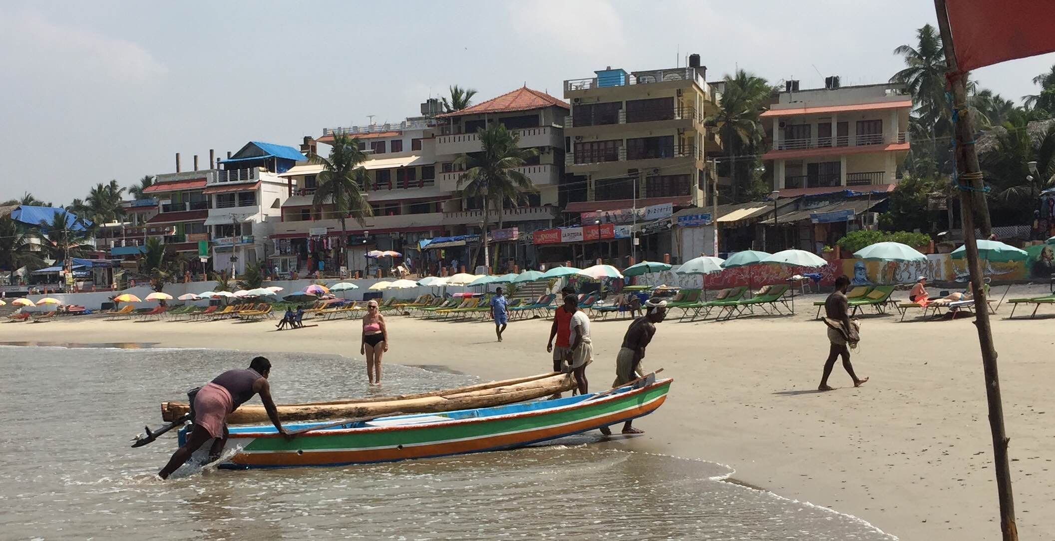 Playa de Kovalam, por Gérard BOUTTIER