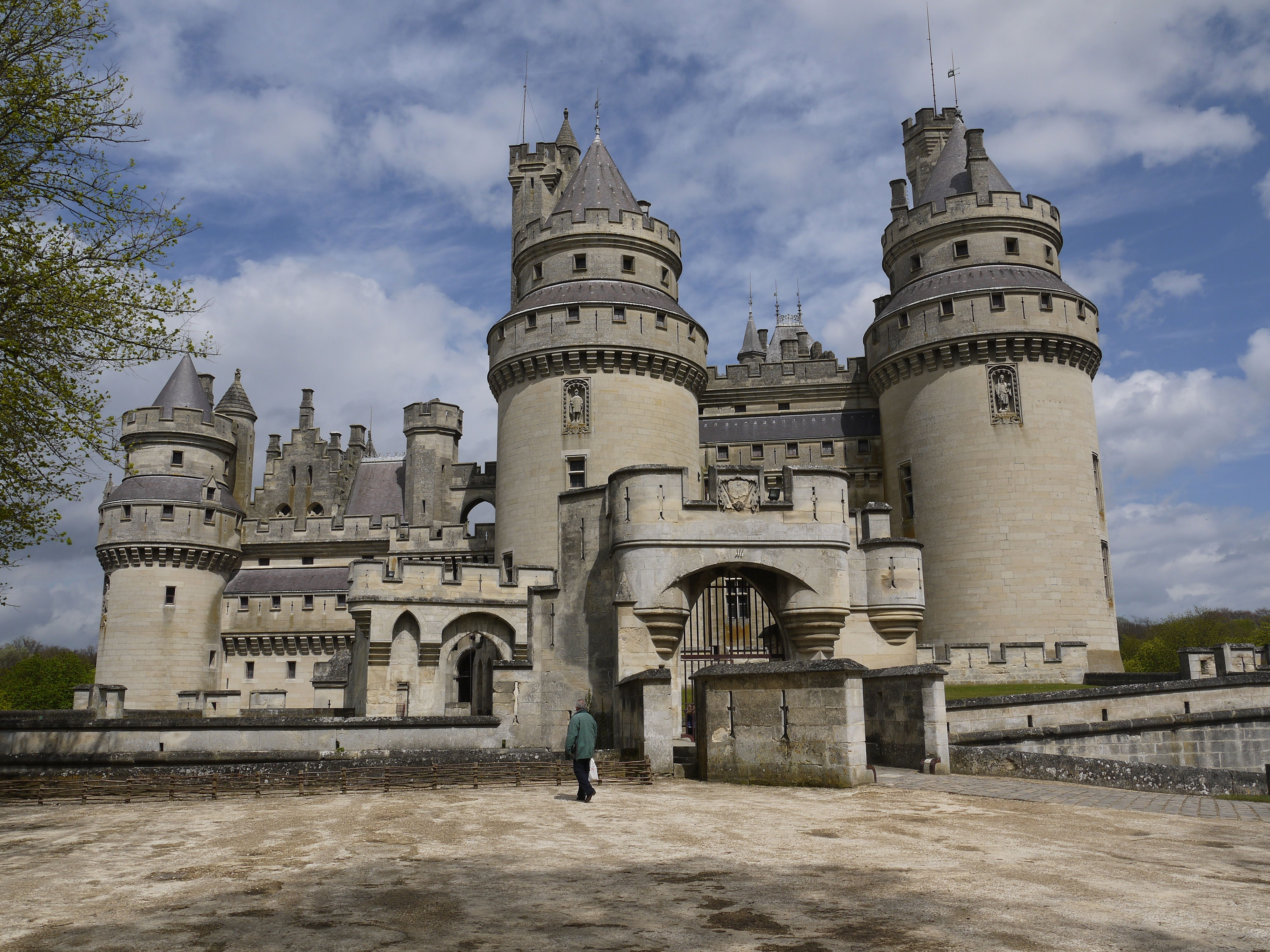 Castillo de Pierrefonds, por Christophe Thion