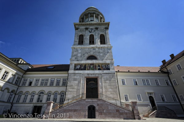 Abadía de Pannonhalma, por Vincenzo Tessarin