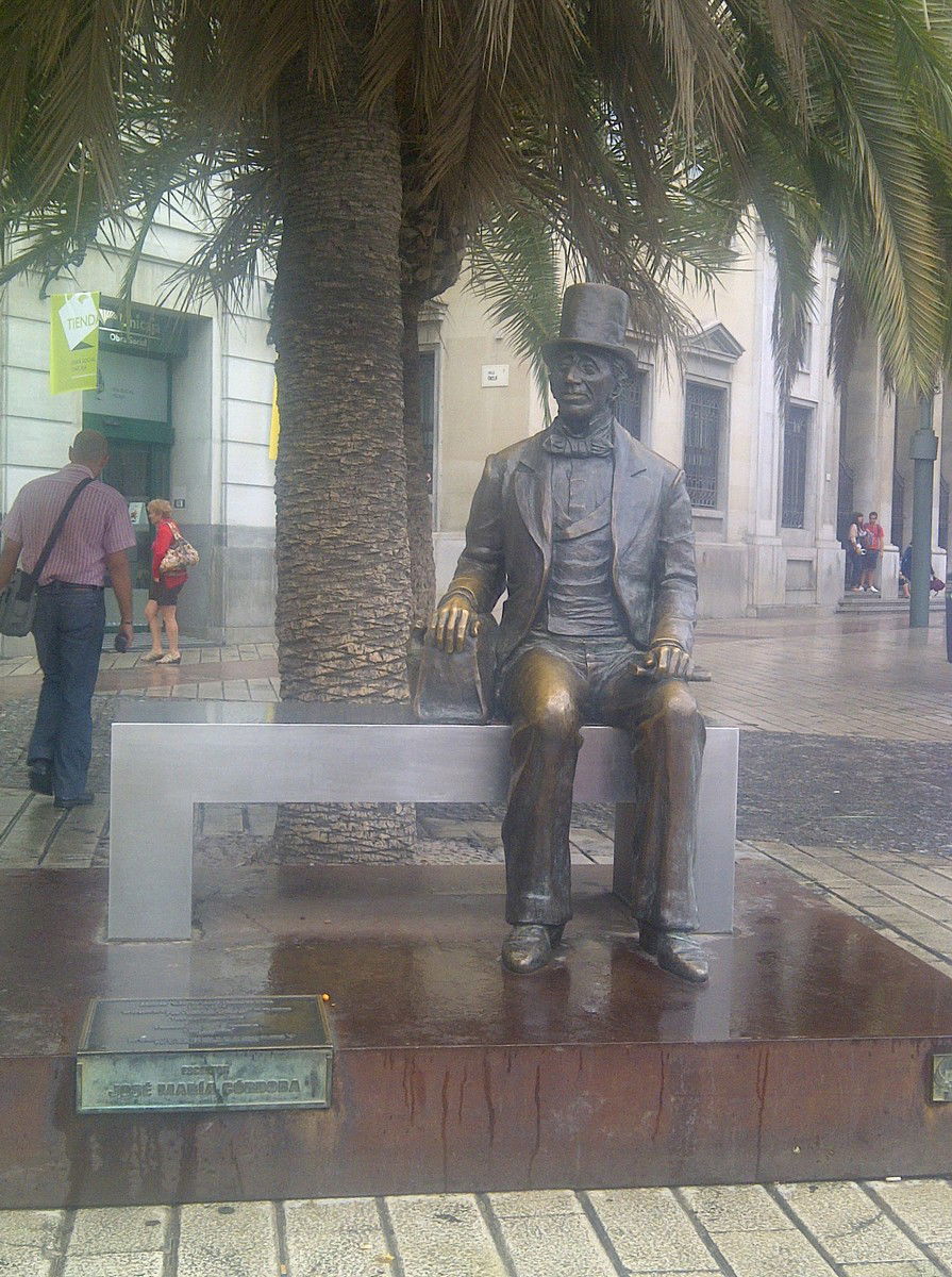 Estatua de Hans Christian Andersen, por Carlos Olmo