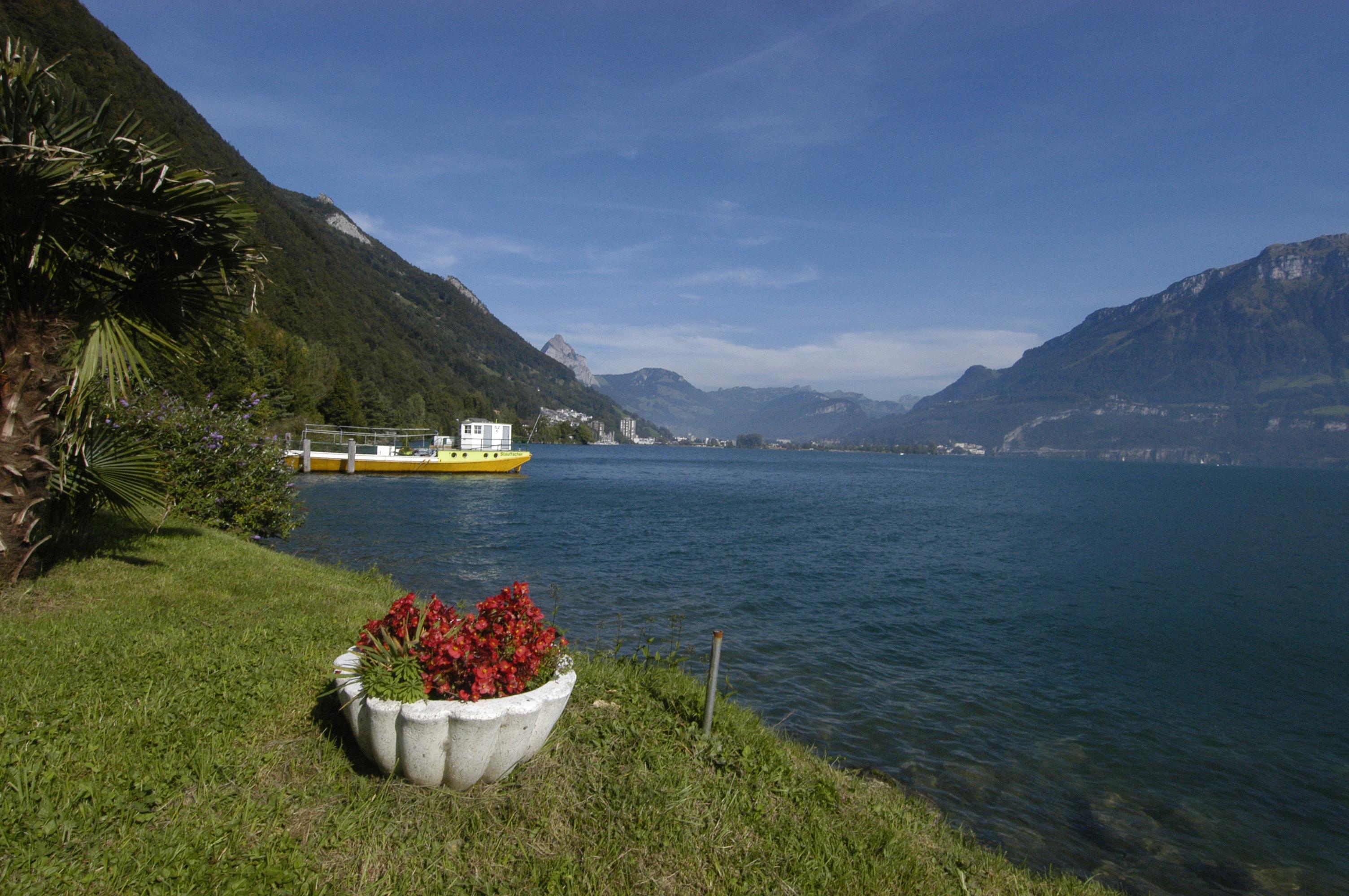 Buceo en el lago Lucerna, por Marta Padilla