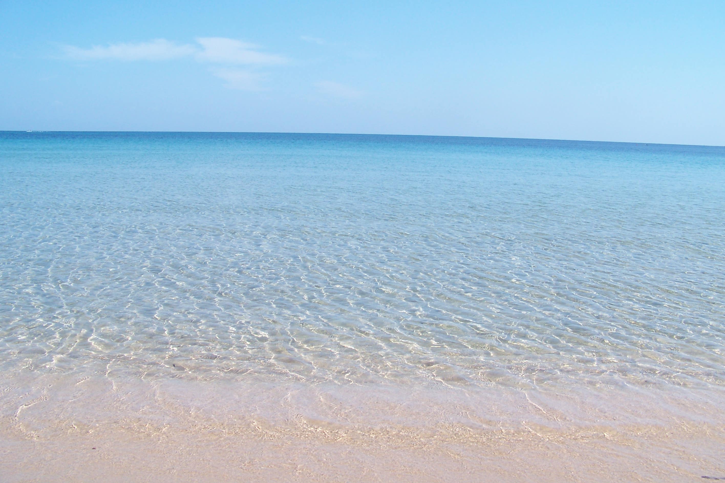 Playa de Poetto, por Elisabeth DURAND