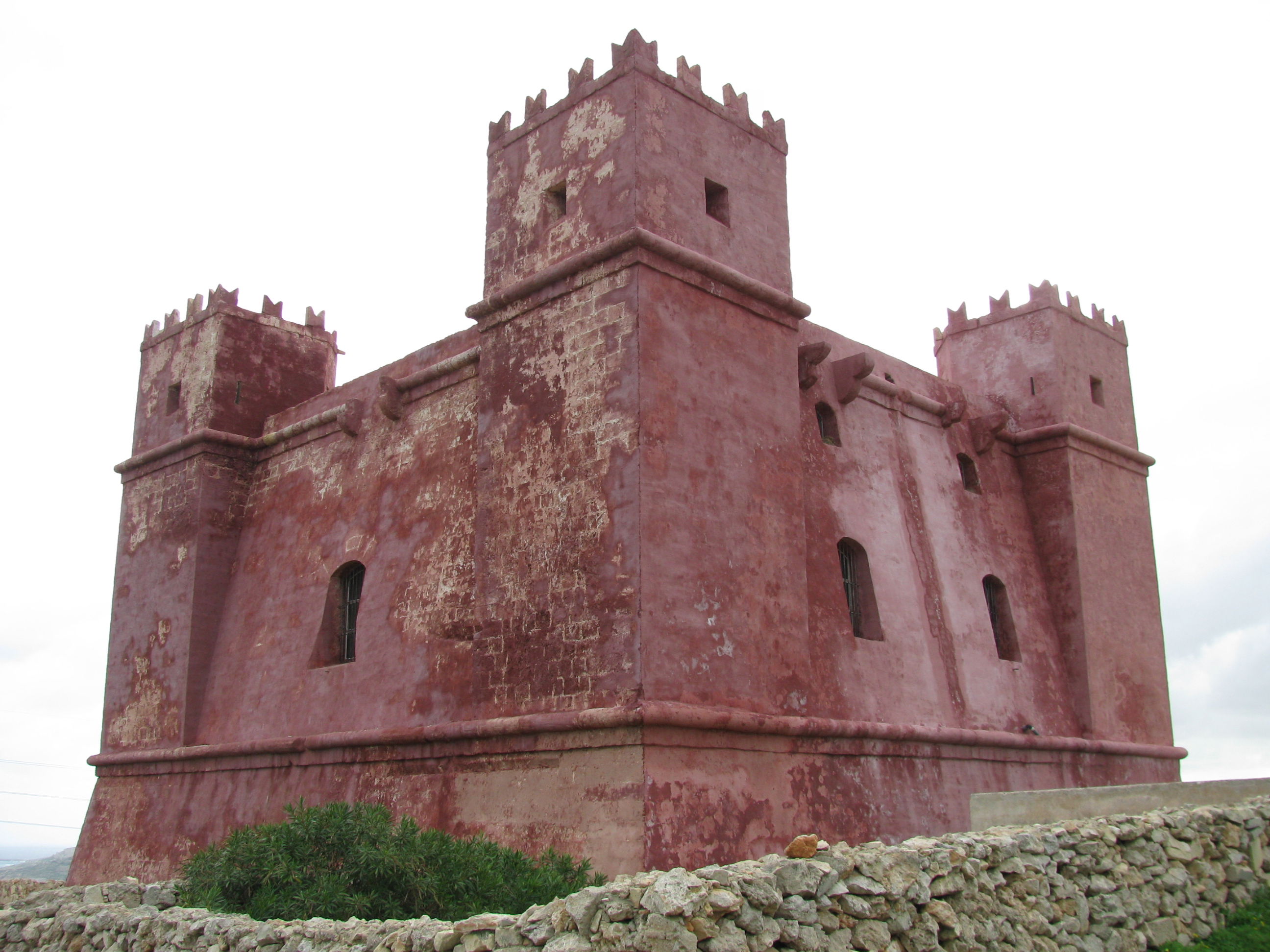 Torre de Santa Ágata (The Red Tower), por Lonifasiko