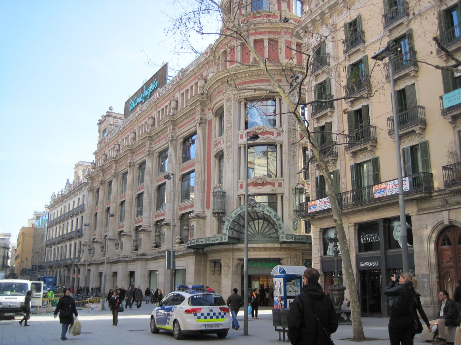 El Corte Inglés de Portal del Barcelona: opiniones y fotos