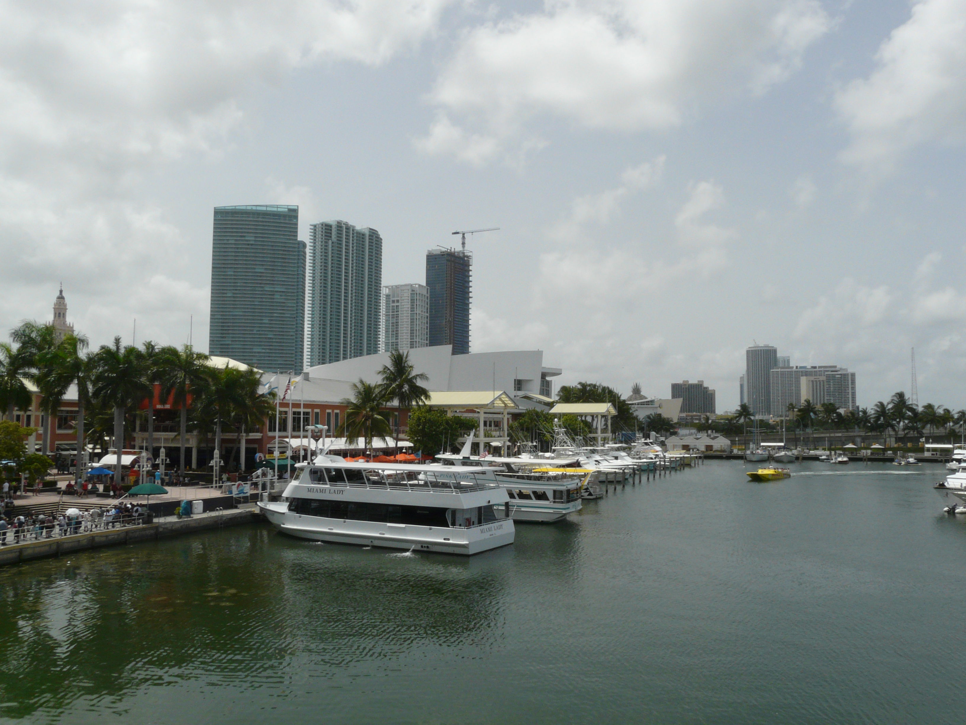 Bayside Mall, Shopping center, Downtown Miami, Miami, Florida, USA