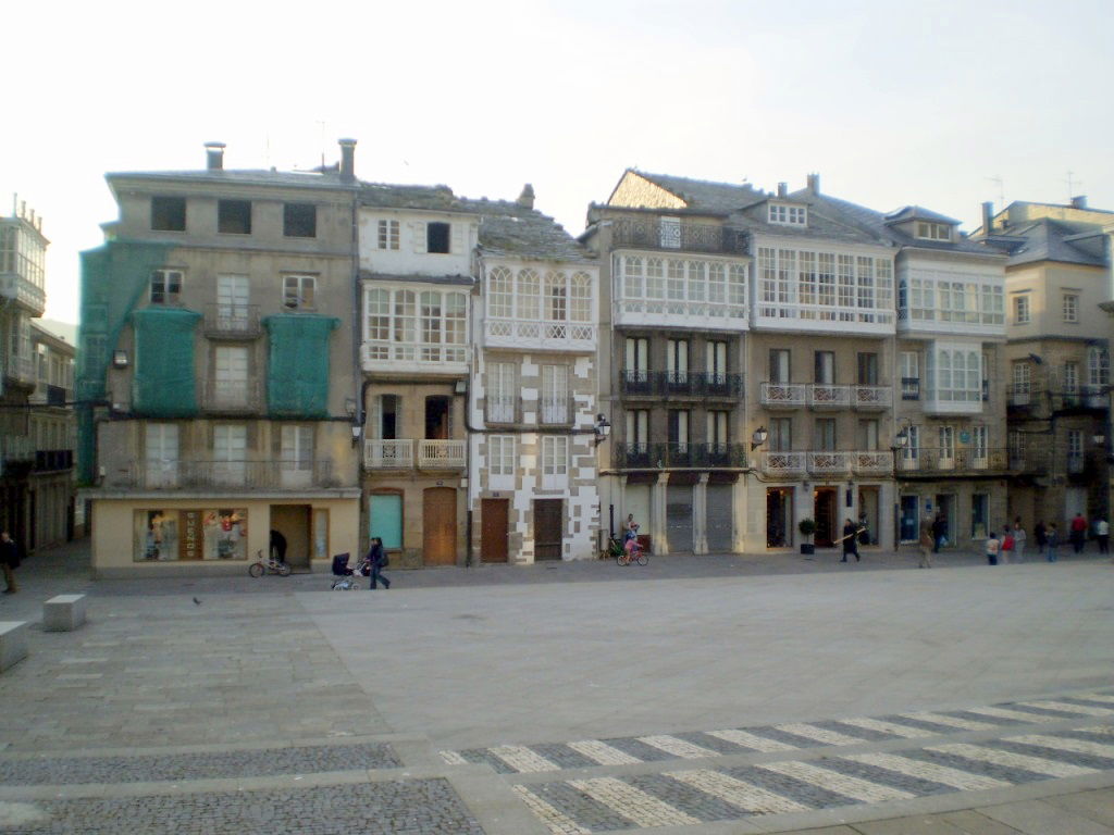 Plaza Mayor de Viveiro, por Lala