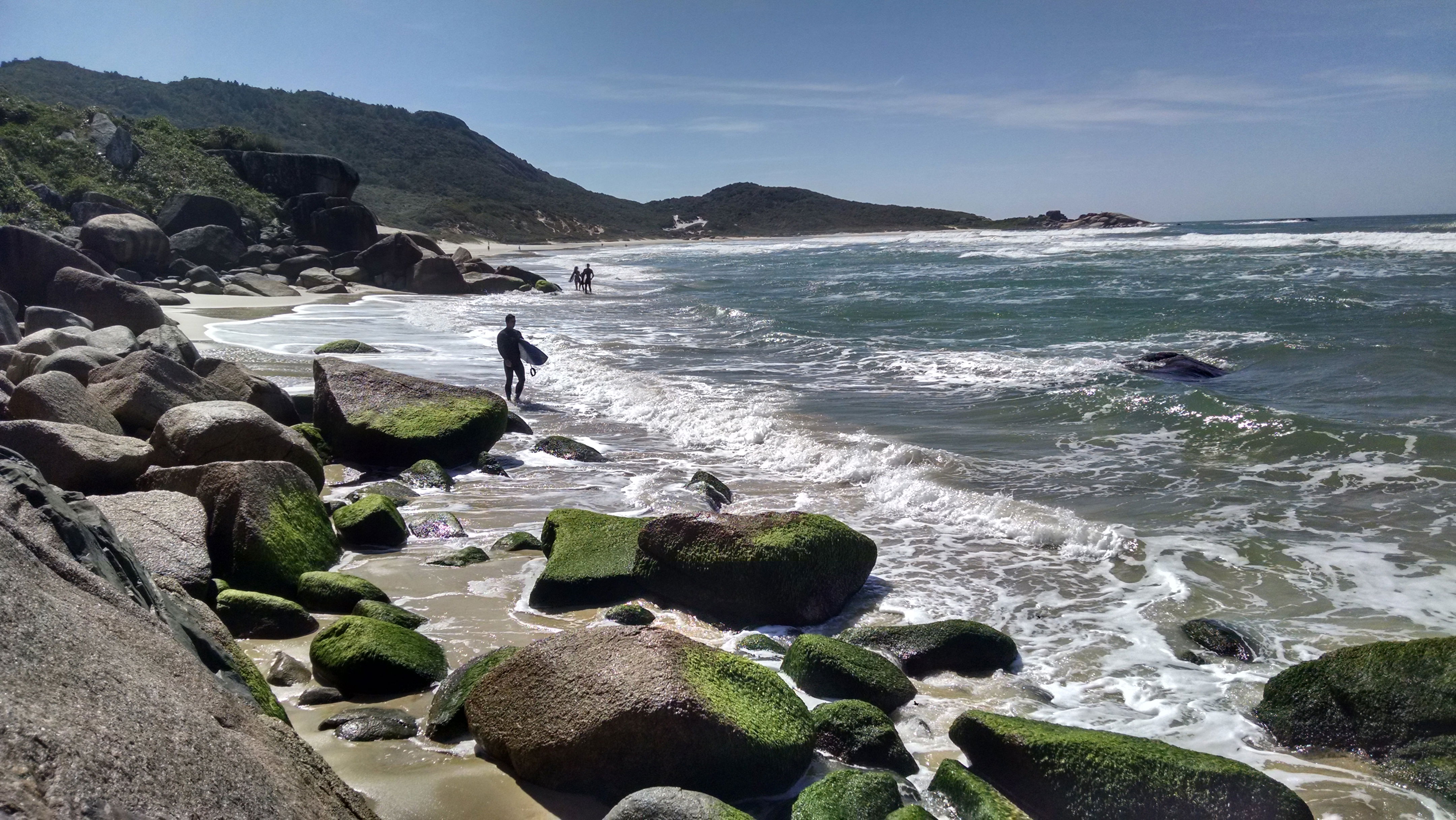 Praia da Galheta, por Jhonatan Carraro