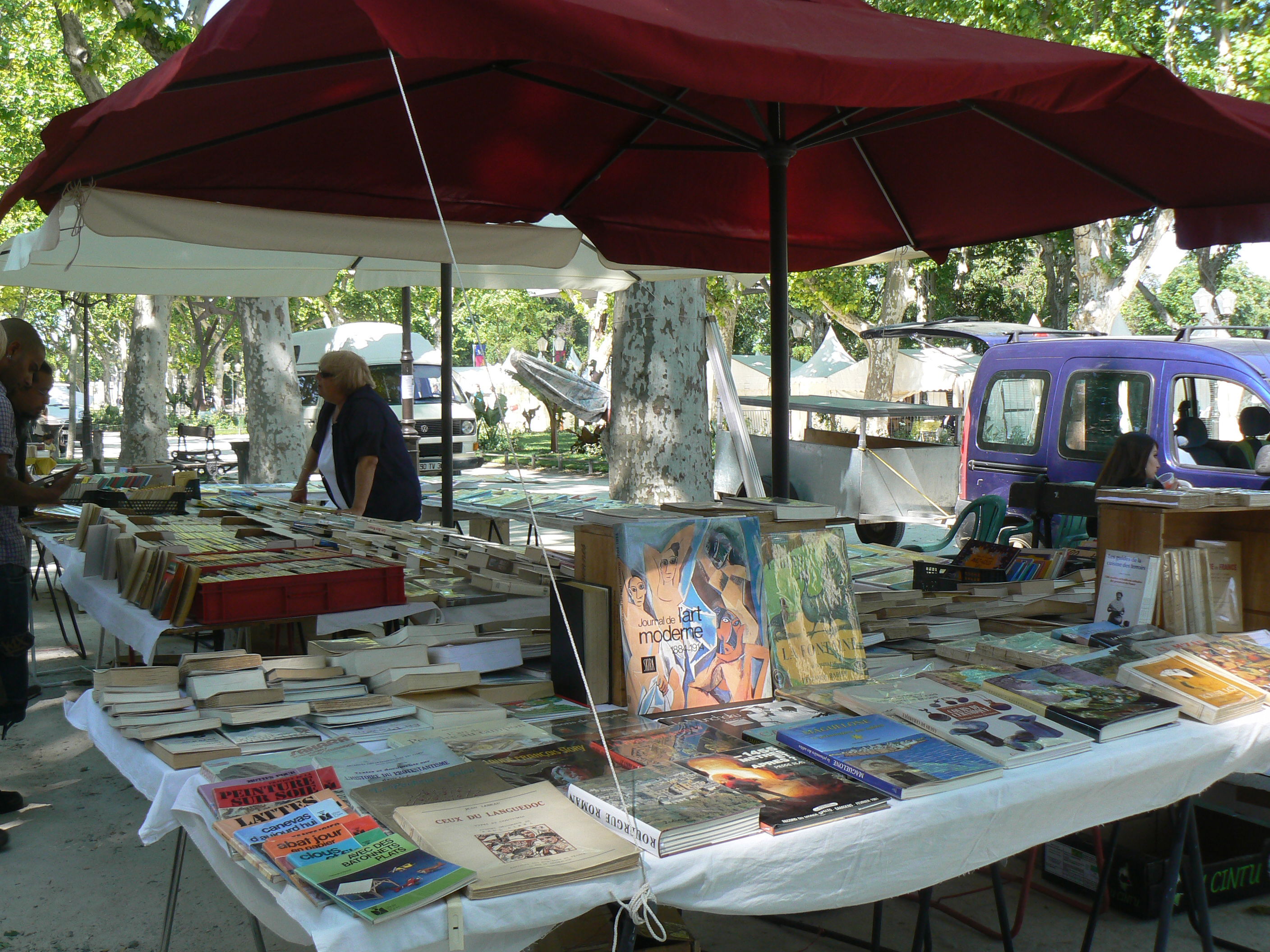 Mercado de los libros, por Adeline B