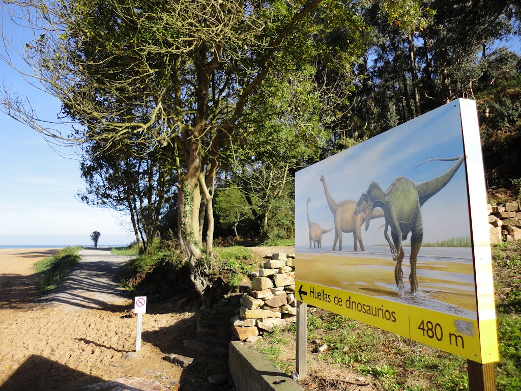 Senda de los Dinosaurios, por Comarca de la Sidra
