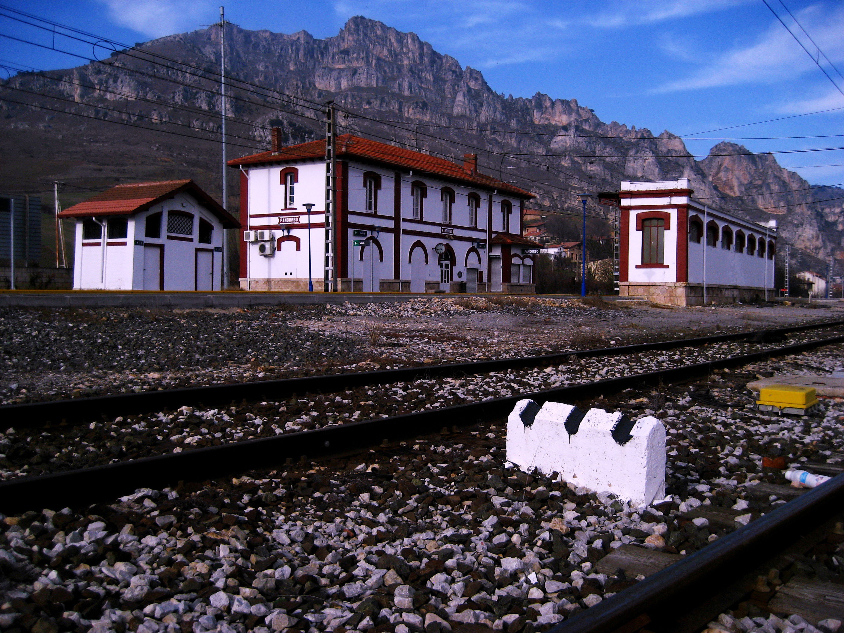 Estación de Pancorbo, por  González Cosgaya