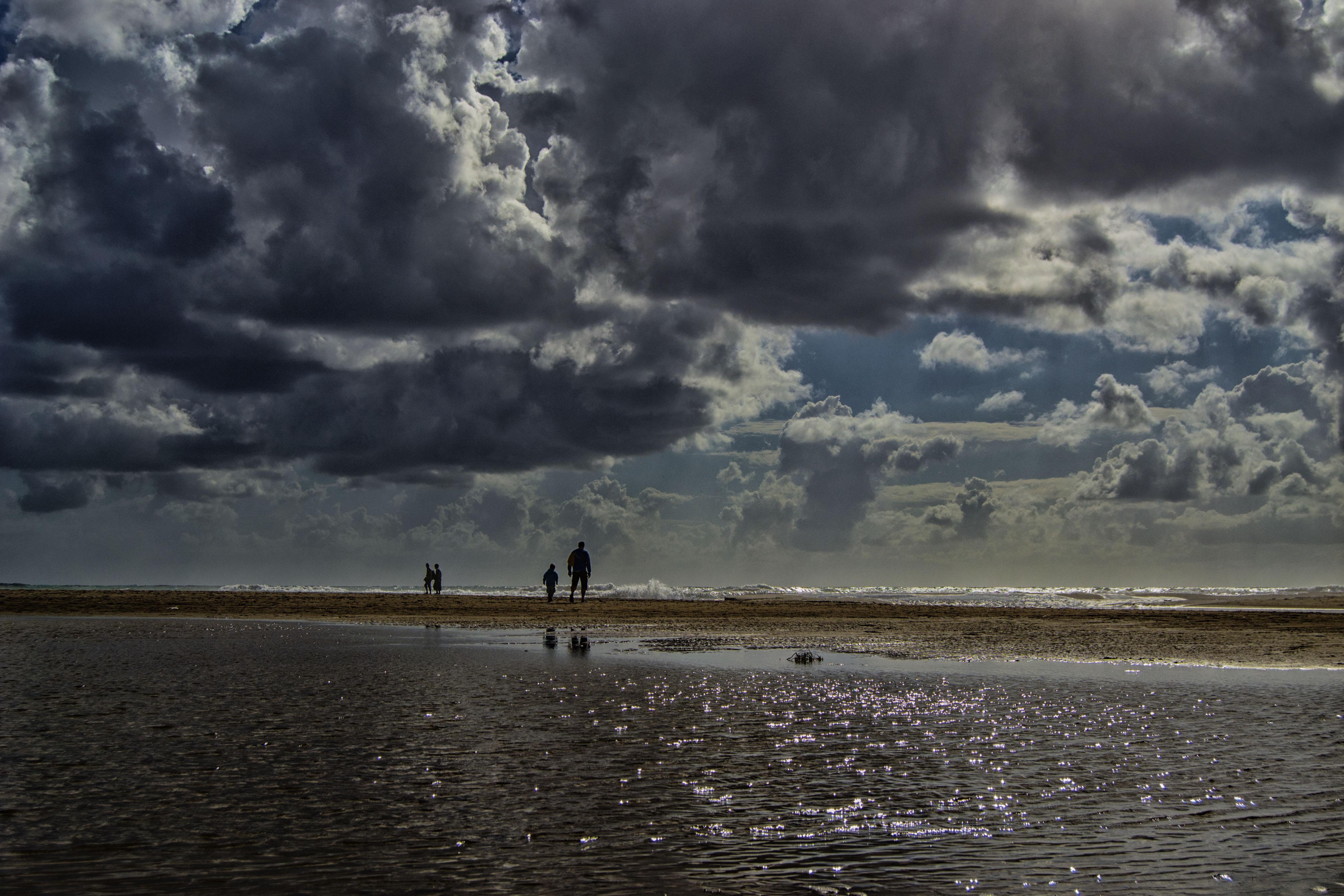 Playa de Castelldefels, por Gustavo Castañeda Cabrera