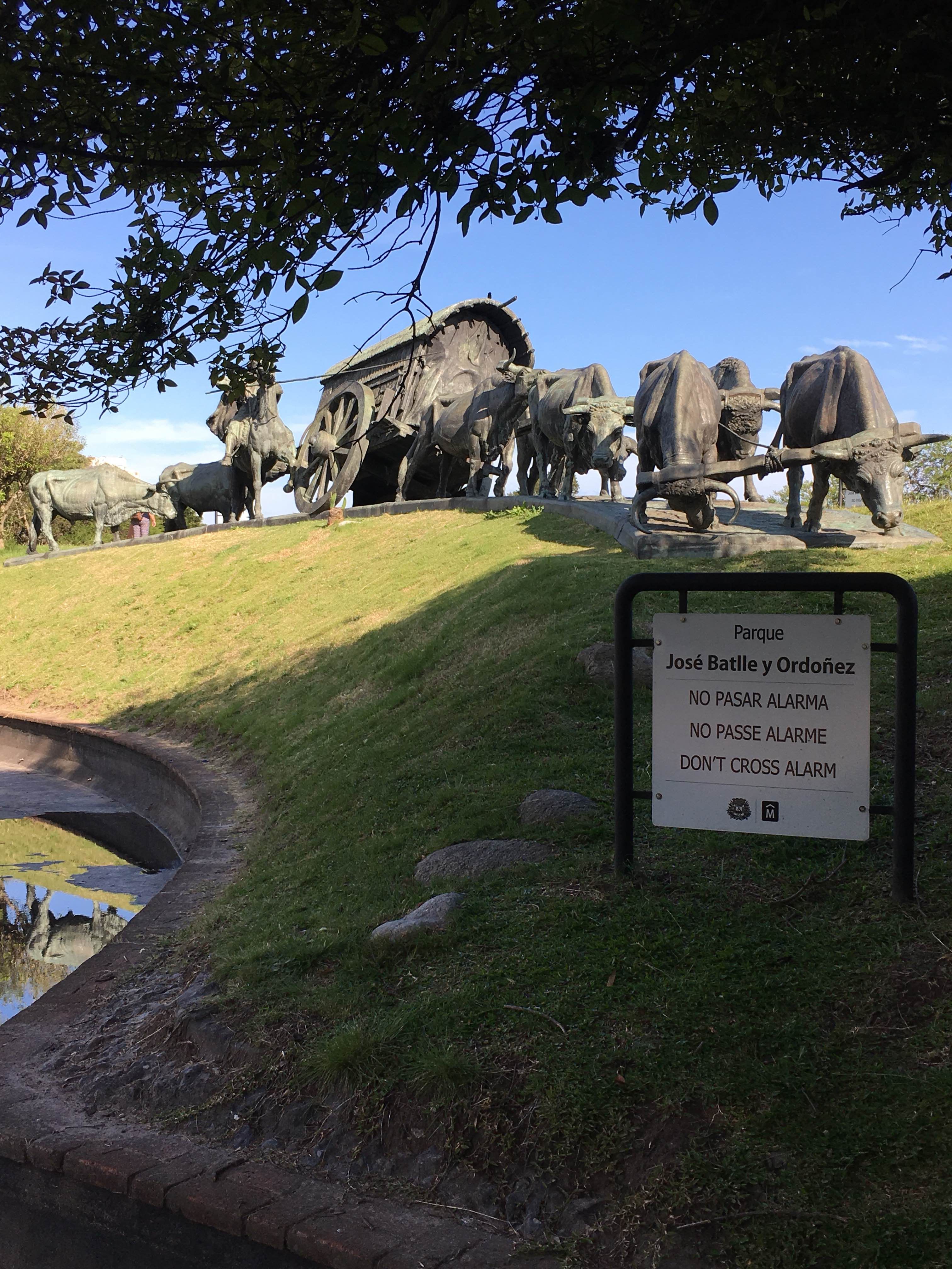 Monumento a la Carreta, por Patrícia Assunção Teodoro