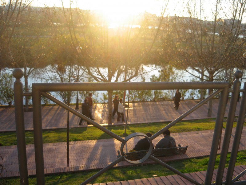 Mirador y paseo a orilla del Guadiana, por Miskita