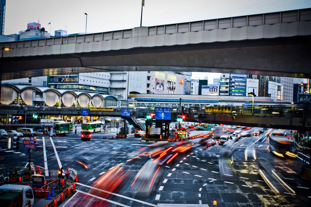 Shibuya, por Ismael Núñez