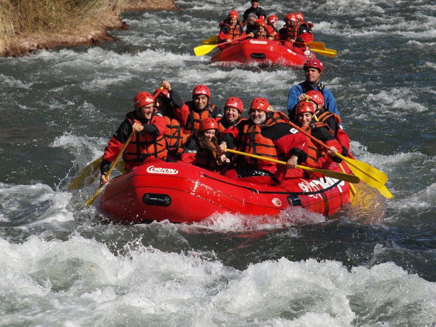 Rafting en el Río Atuel, por Dario Granato