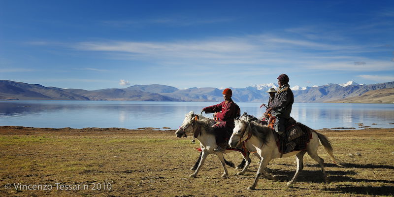 Lago Tso Moriri, por Vincenzo Tessarin